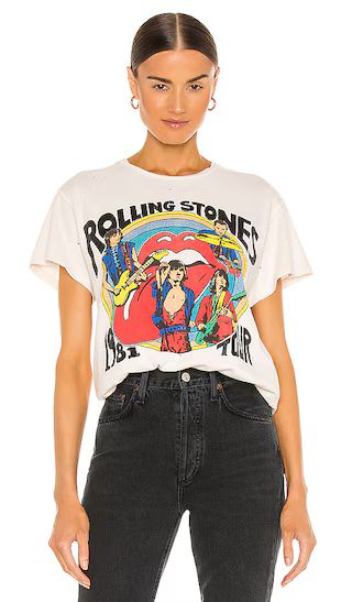 The Rolling Stones Tee in White | Revolve Clothing (Global)