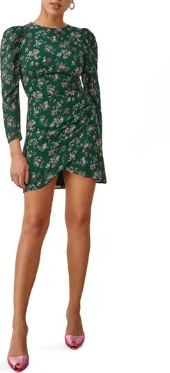 Juni Floral Long Sleeve Dress | Nordstrom