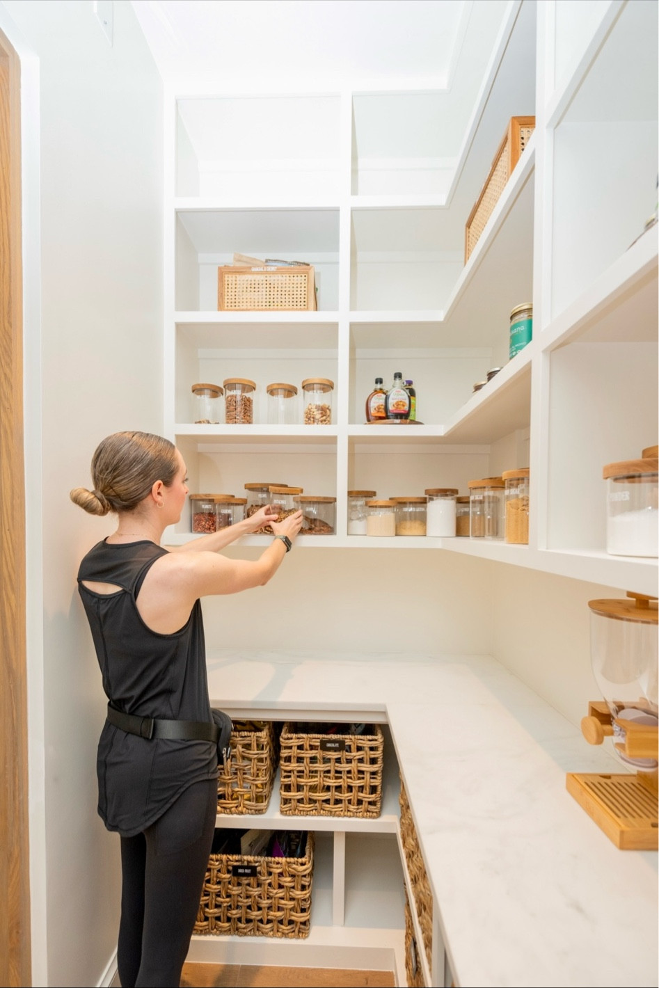 We love the pantry at our Builders Bliss project! Light, bright and steam lined pantry organization ✨


#pantrygoals #organized

#LTKFamily #LTKStyleTip #LTKHome