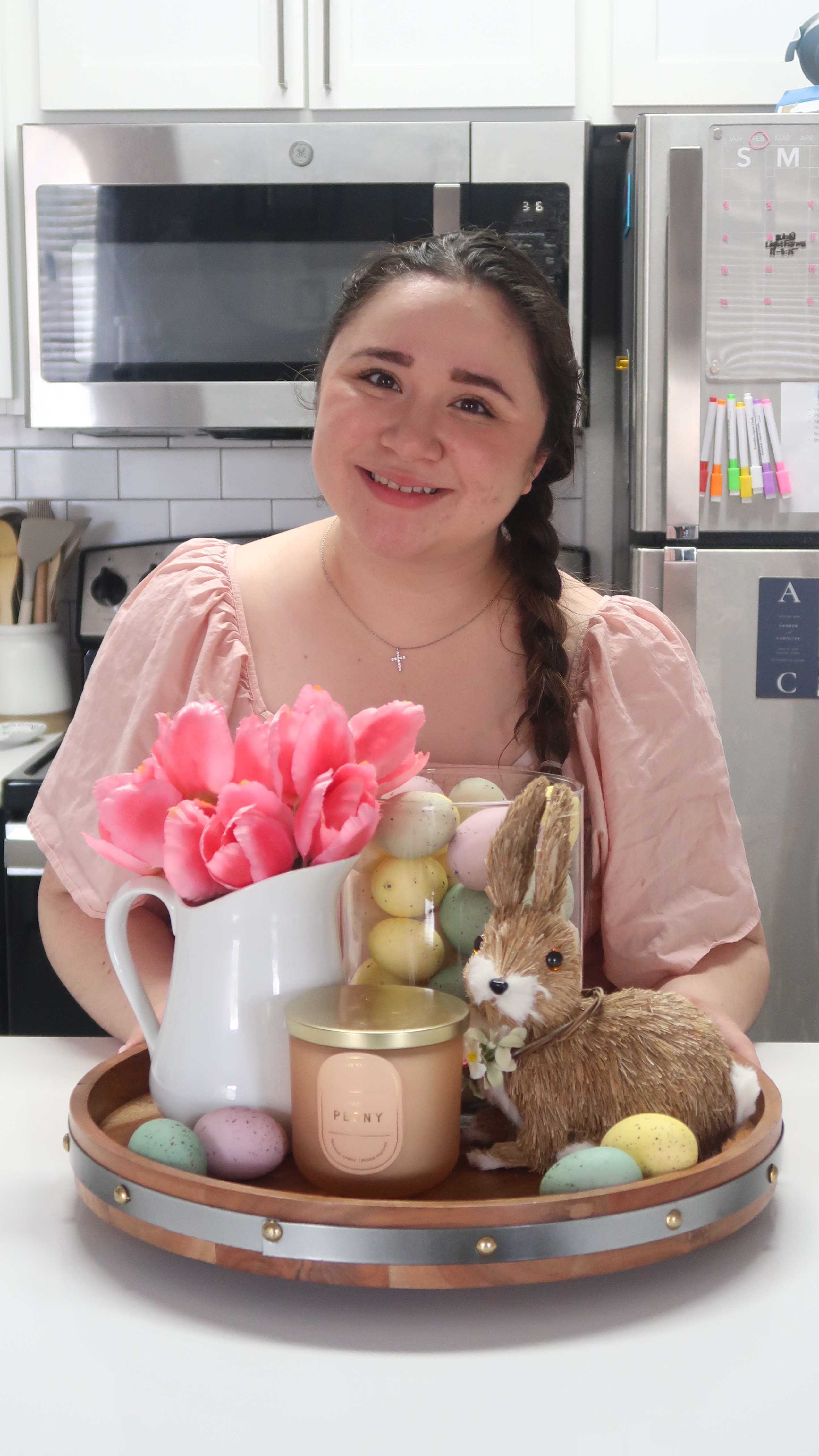 Bring the beauty of spring to your table with this DIY Easter centerpiece! 🌷🐰✨ Simple, stunning, and perfect for the season! Who else loves decorating for Easter? 💛🌿

This is such a cute way to decorate your home for spring! Comment 🌸 to get everything I used sent to your DMs! I am so happy for all the pastels & the spring weather! 

#SpringDecor #EasterCenterpiece #DIYHomeDecor #TablescapeInspo #EasterVibes #HandmadeWithLove #BudgetFriendlyDecor #LTKHome #AmazonFinds #homedecorlover