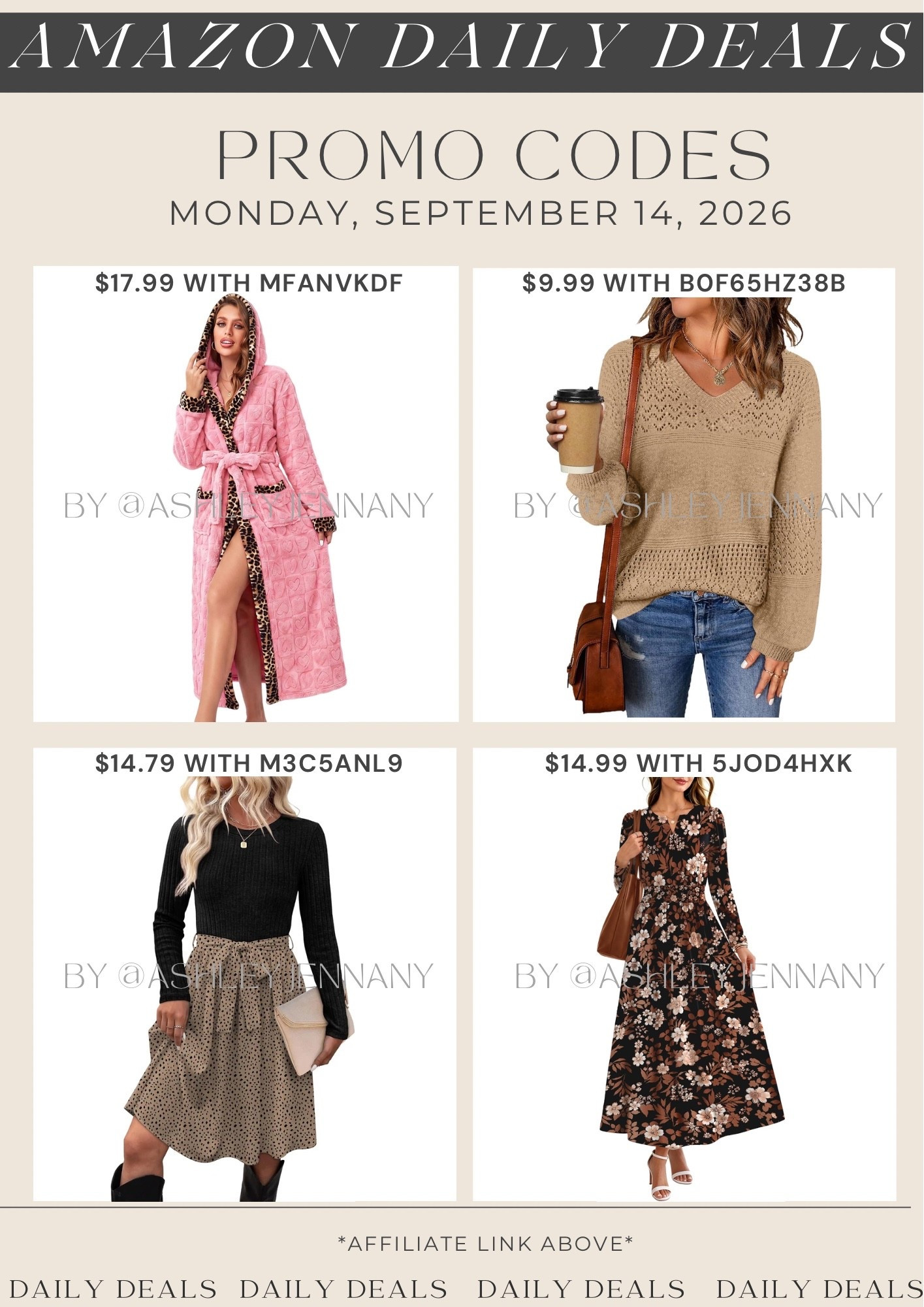 Amazon deals

#LTKSeasonal #LTKSaleAlert #LTKMidsize