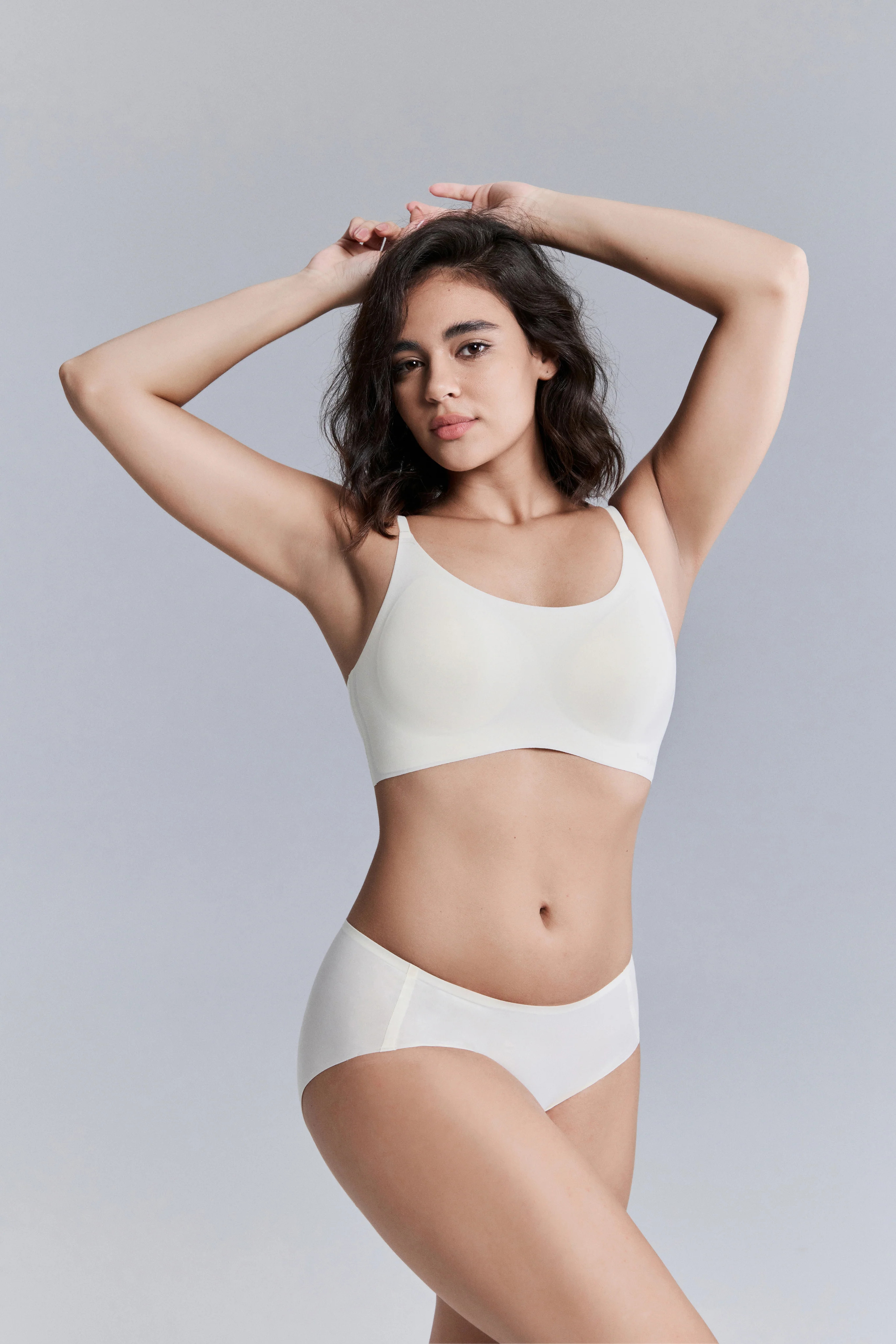 Barely Zero Anchored Cup Spaghetti Strap Bra | NEIWAI