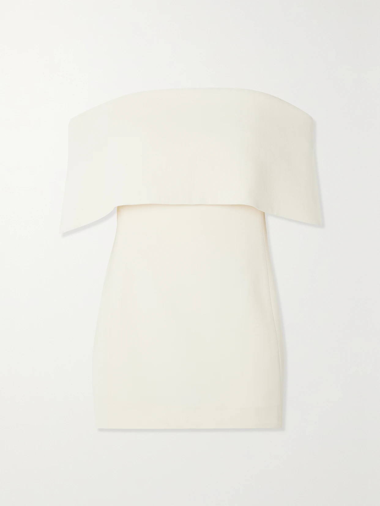 TOTEME - Off-the-shoulder Crepe Top - White | NET-A-PORTER (US)