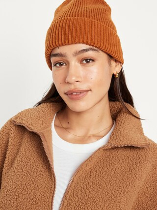 Gender Neutral Wide Cuff Beanie Hat for Adults | Old Navy (US)