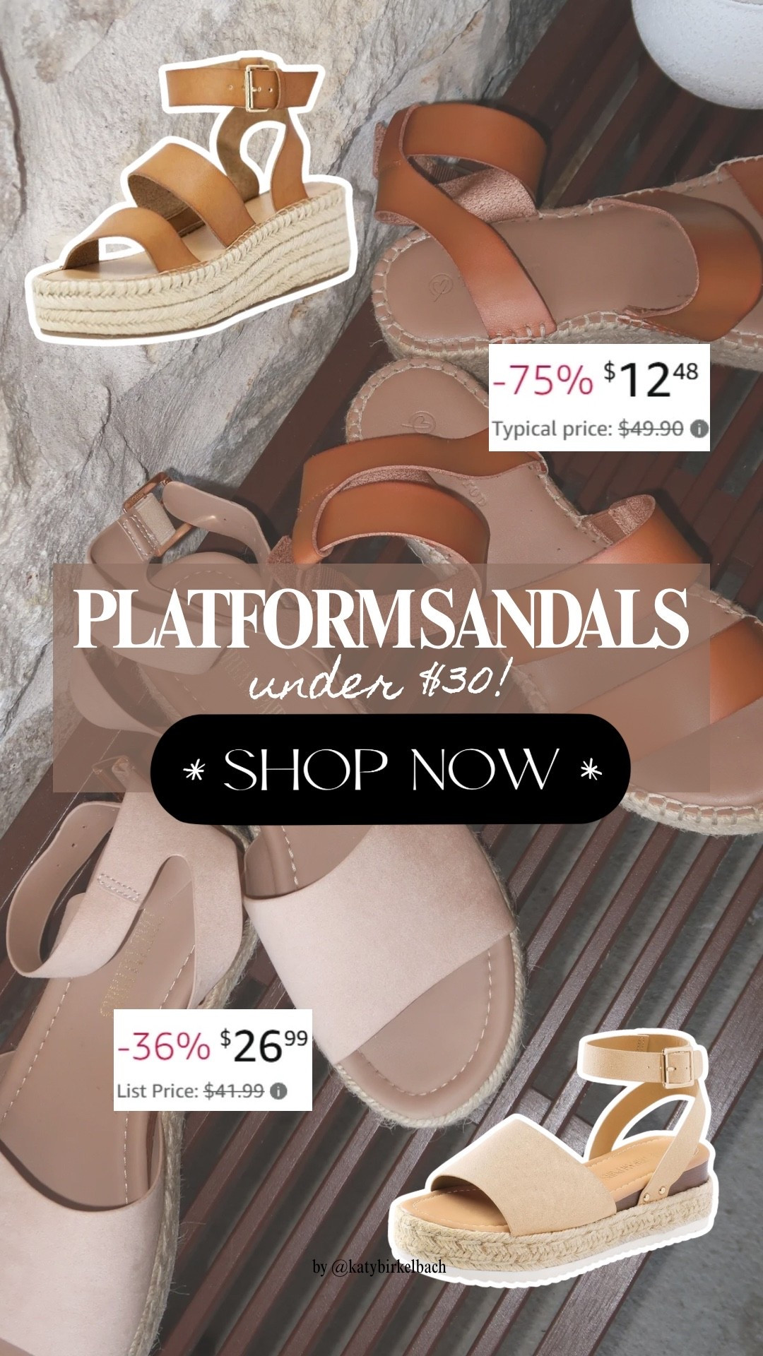 Sale so good, my jaw actually dropped!

These are some of my favorite platforms sandals & they’re both so comfy!

#LTKSaleAlert