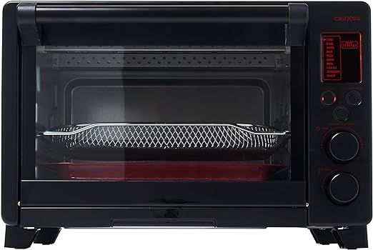 CRUXGG Digital Toaster Oven with Air Frying - Favorite Things 2023-10 Cooking Functions, Two Spee... | Amazon (US)