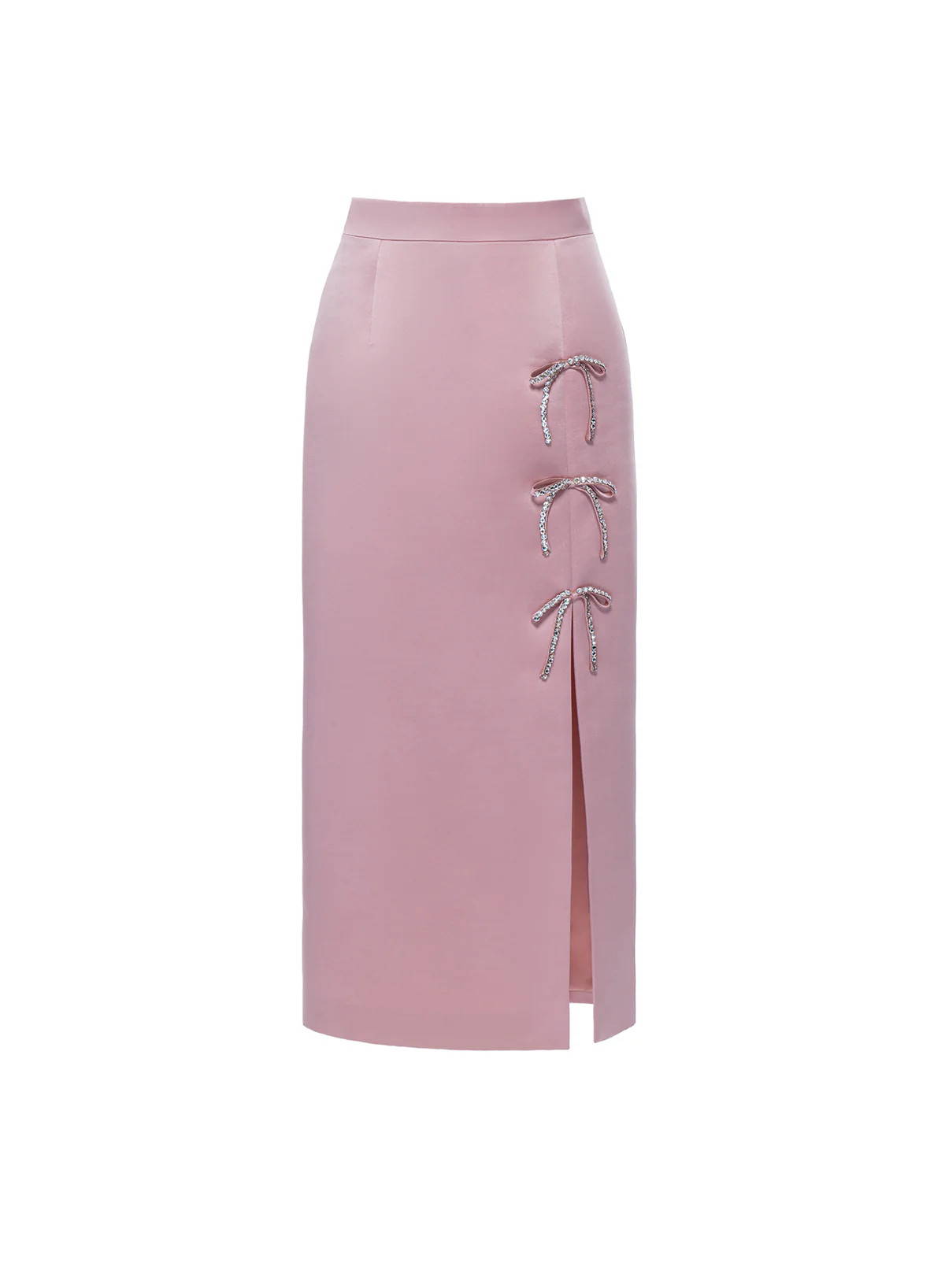 Theresa Skirt Pale Pink Duchesse | Over The Moon