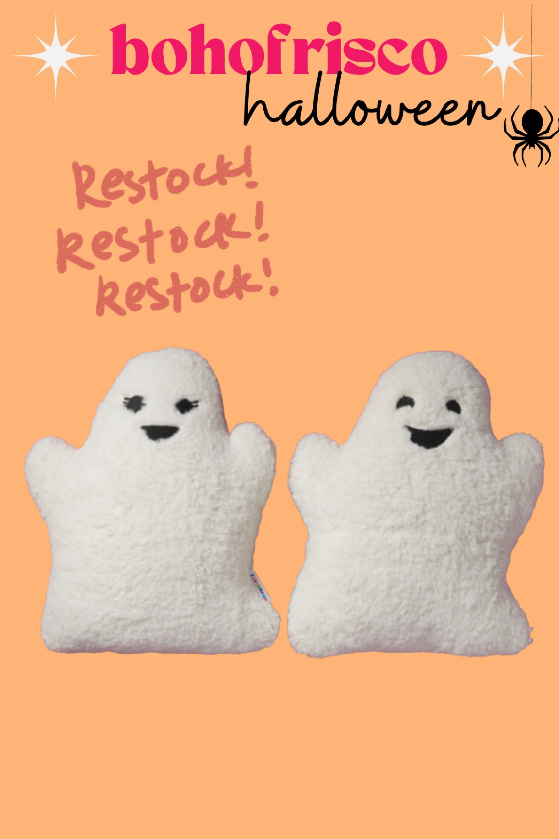 I KNOW ITS EARLY — but these sell out every year and they’re my fav decor!!! Buy em now!! Ghost throw pillows, summerween, ghosts, Halloween, fluffy white toss pillow, accent pillow, holiday home decor 

#LTKSeasonal #LTKFind #LTKhome