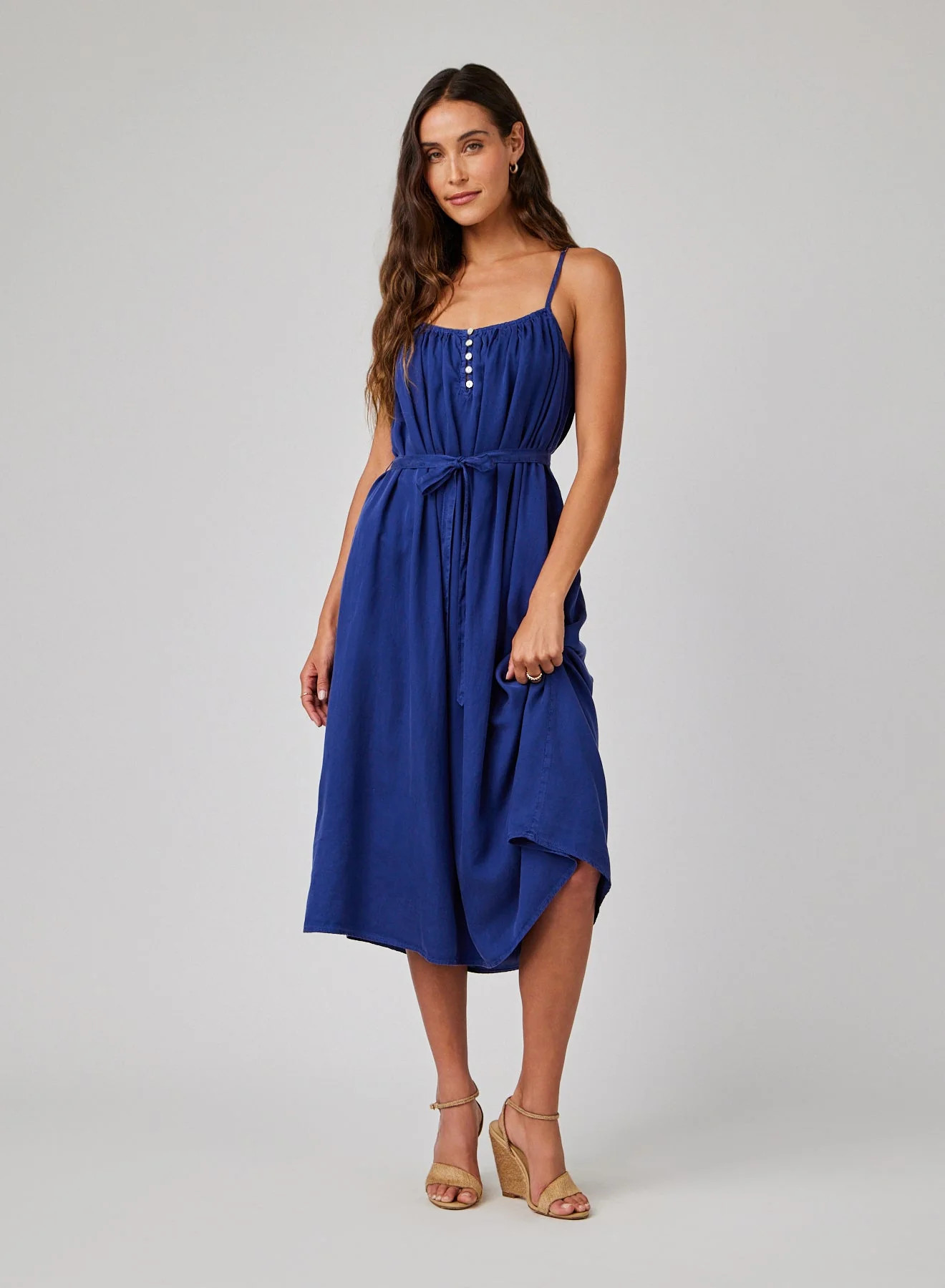 FLOWY CAMI MAXI DRESS NVYCT - Bella Dahl | Bella Dahl