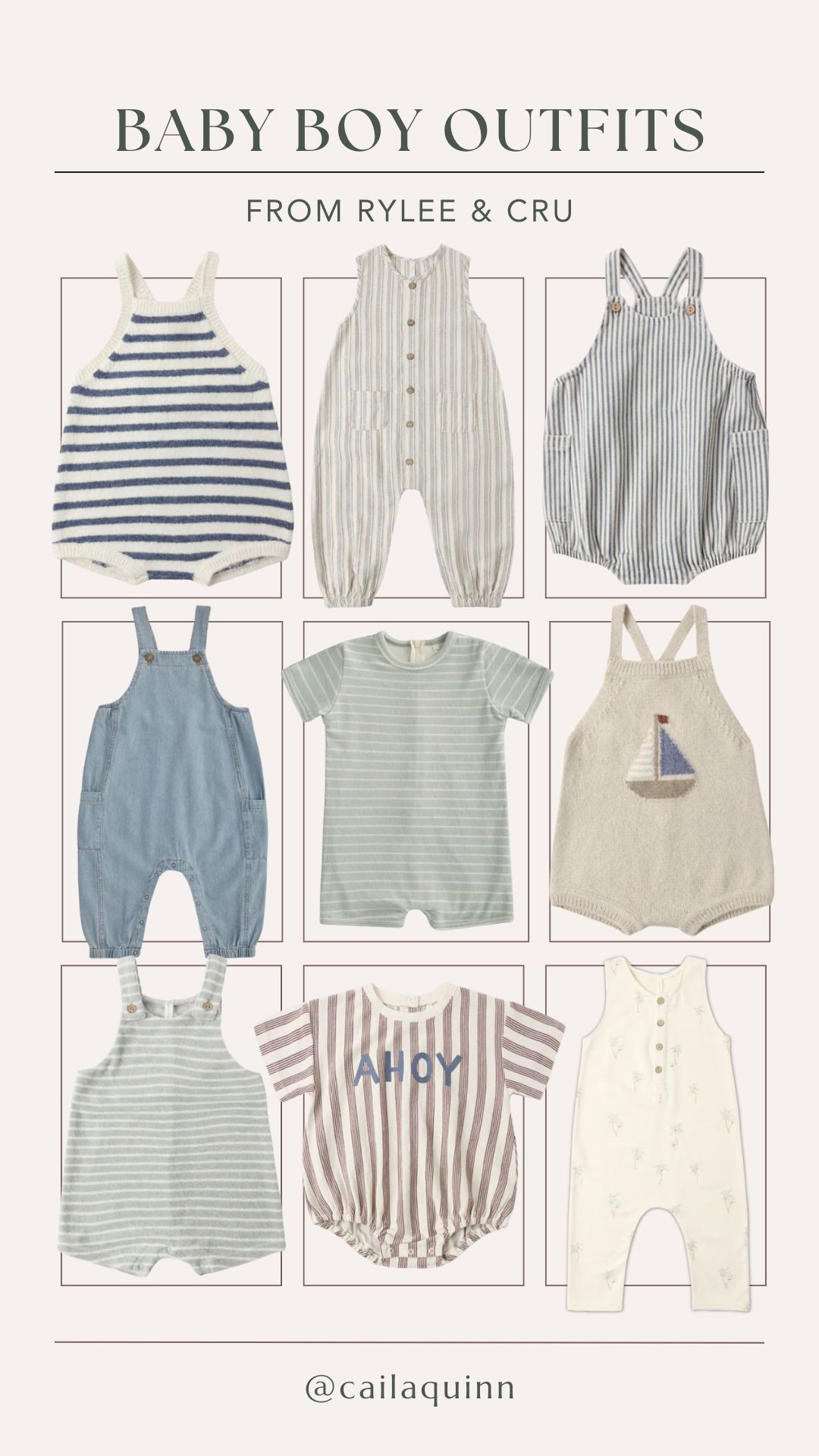 Baby boy outfits from Rylee & Cru 

 #LTKdayinmylife #LTKBaby #LTKKids