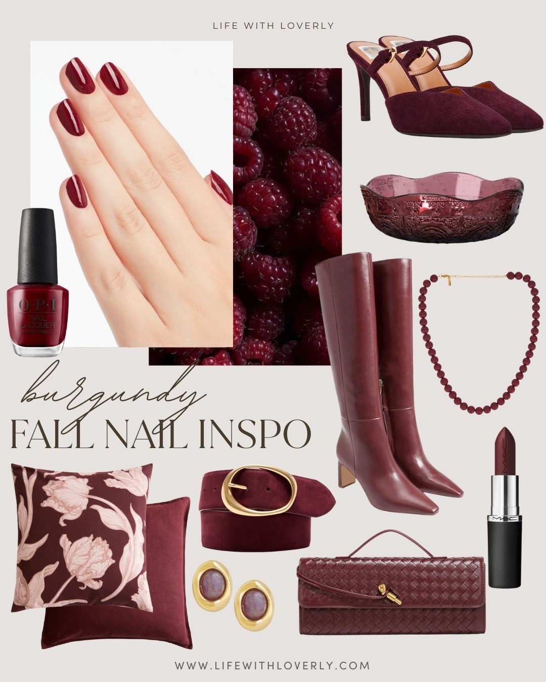 A dark berry red is the perfect color for fall and will carry you into winter! I love this burgundy shade - on trend too! 

Loverly Grey, Life with Loverly, fall nails 

#LTKBeauty #LTKStyleTip #LTKSeasonal