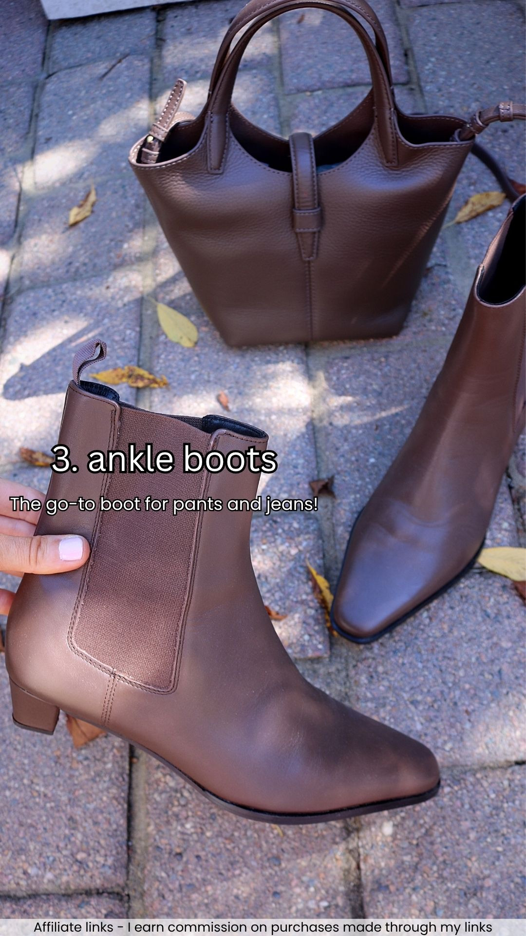 Affiliate links - I earn commission on purchases made through my links

Brown ankle boots low heel