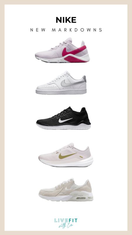 Step up your shoe game with the latest markdowns from Nike! 🏃‍♀️ Whether you're into classic whites, prefer a pop of color, or need something versatile for every workout, these picks are sure to energize your steps. Swipe these deals before they run out and give your kicks the upgrade they deserve. #NikeSale #Sneakerhead #FreshKicks

#LTKfindsunder100 #LTKfitness #LTKstyletip