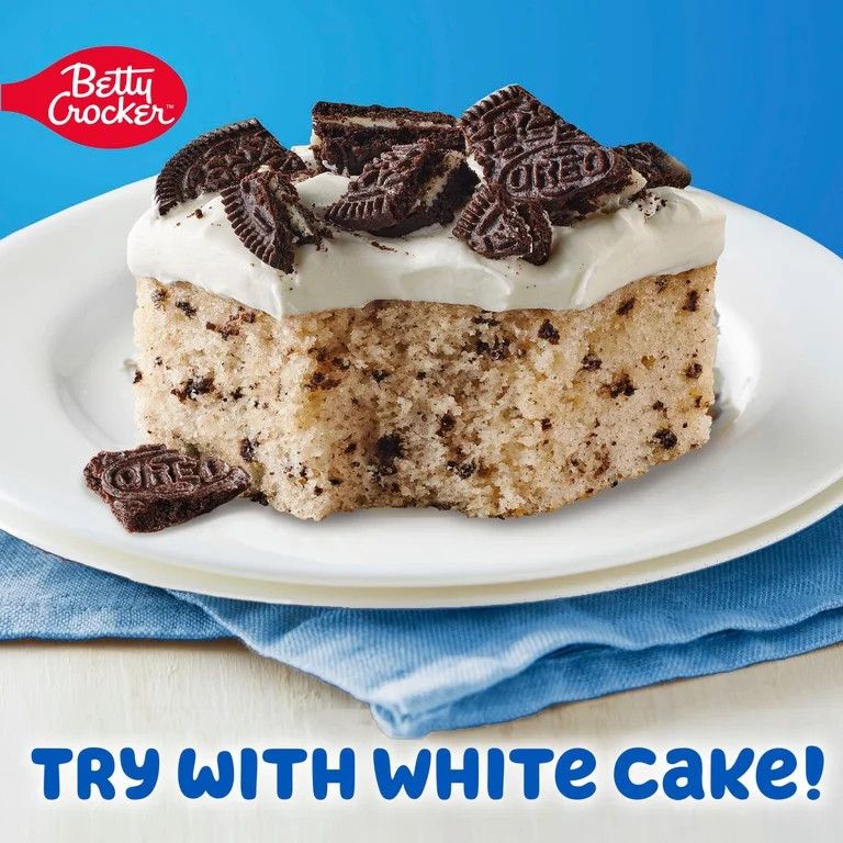 Betty Crocker OREO Creme Flavored Whipped Frosting, Gluten Free Frosting, 12 oz | Walmart (US)