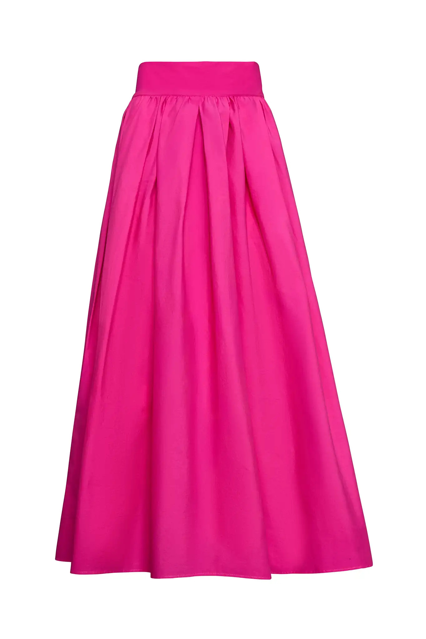 Avenue Skirt | Fuchsia Pleated Skirt | Hunter Bell | Hunter Bell