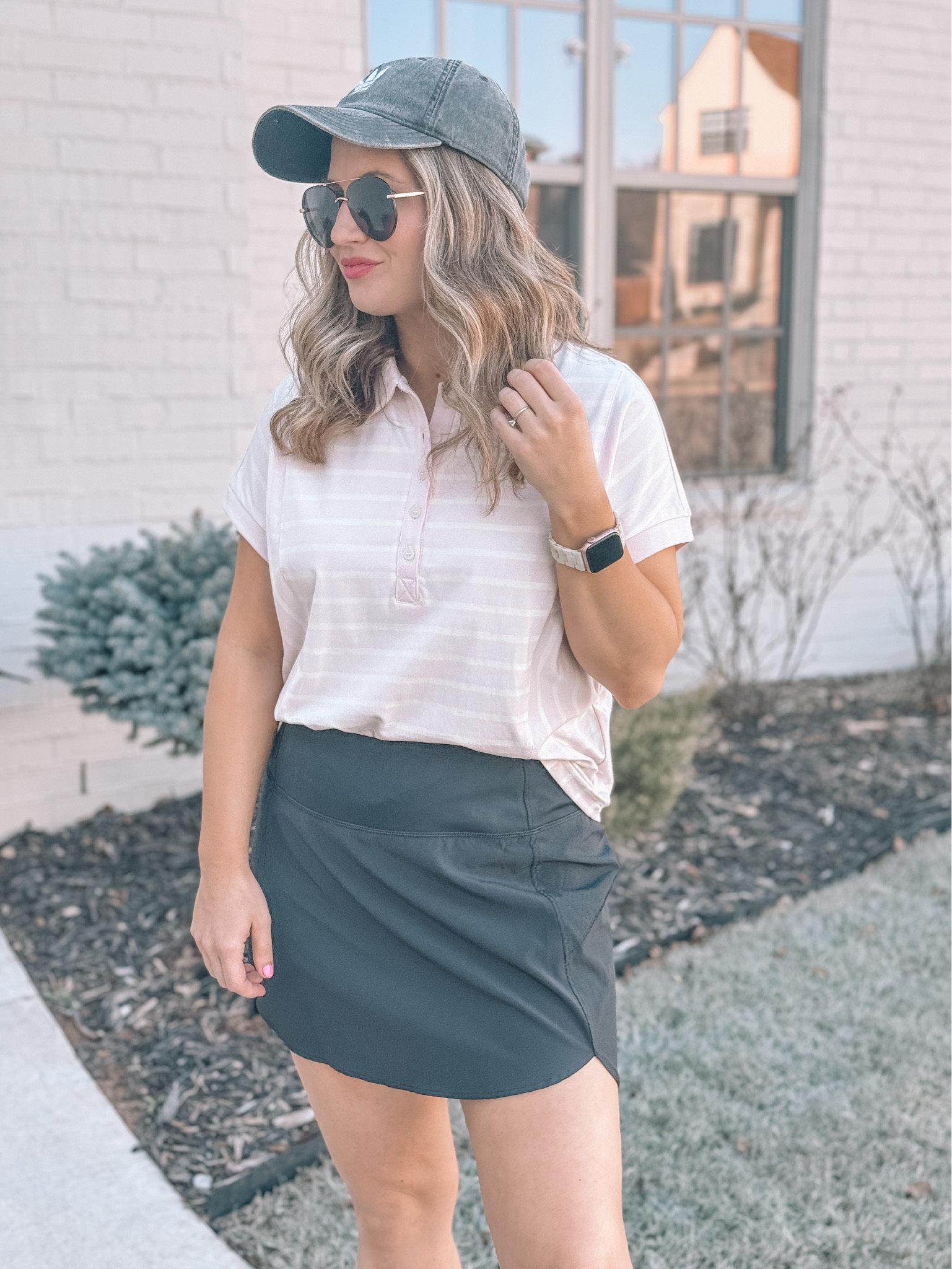 Walmart polo and active skort would be great for golf, tennis, or pickleball! 

#LTKSeasonal #LTKfitness #LTKsalealert