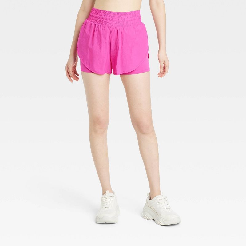 Women's Translucent Tulip Shorts - All in Motion™ | Target