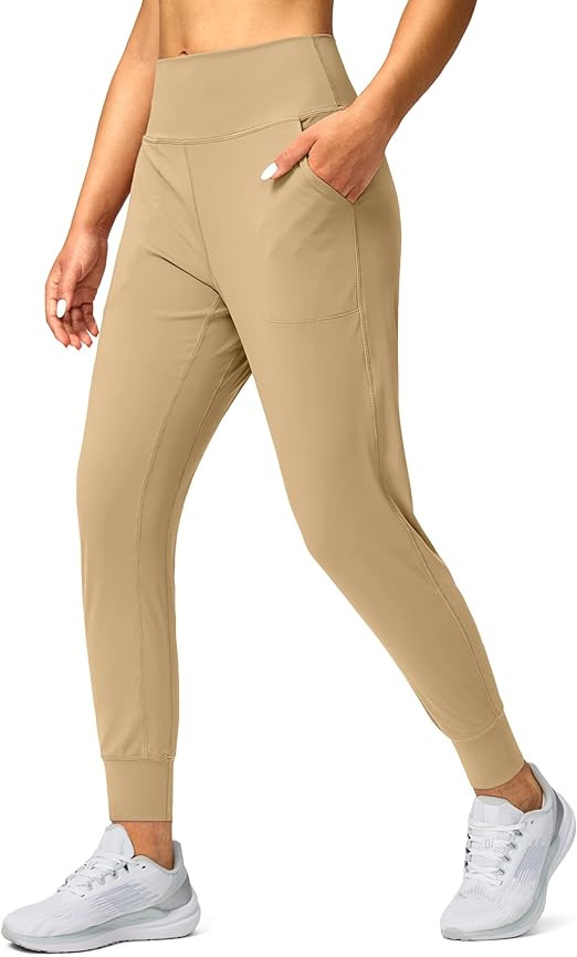 G Gradual Women's Joggers High Waisted Yoga Pants with Pockets Loose Leggings for Women Workout, ... | Amazon (US)