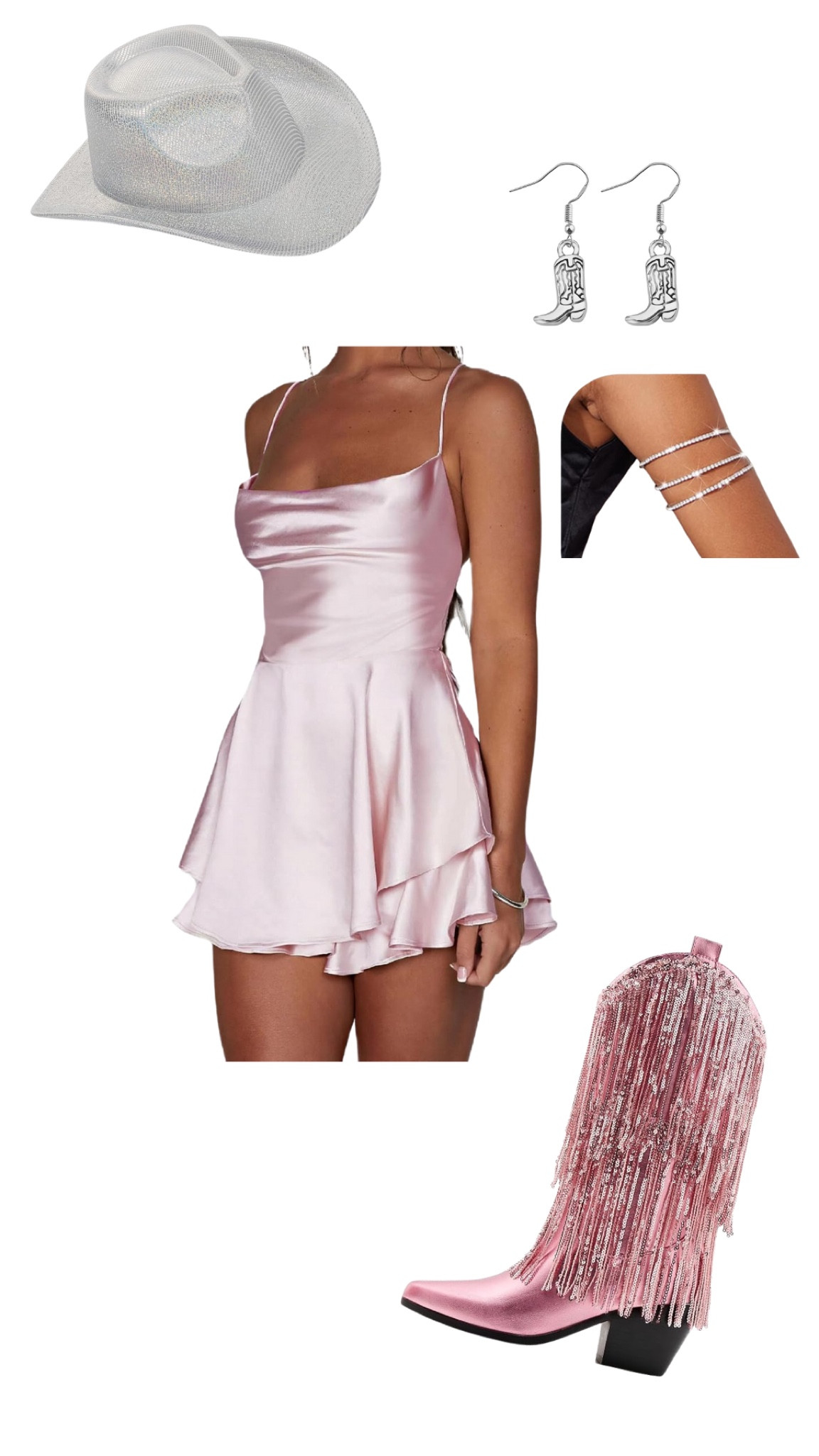 Metallic pink baby cowgirl 💅🏼

#LTKFestival #LTKparties #LTKstyletip