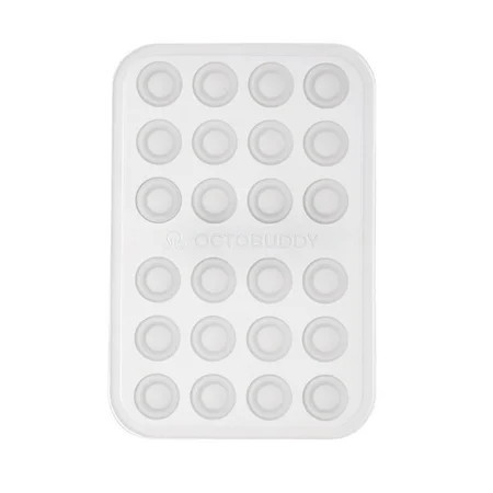 OCTOBUDDY || Silicone Suction Phone Case Adhesive Mount || (iPhone and Android Cellphone case Compatible, Hands-Free Mobile Accessory Holder for Selfies and Videos) TRANSPARENT | Walmart (US)