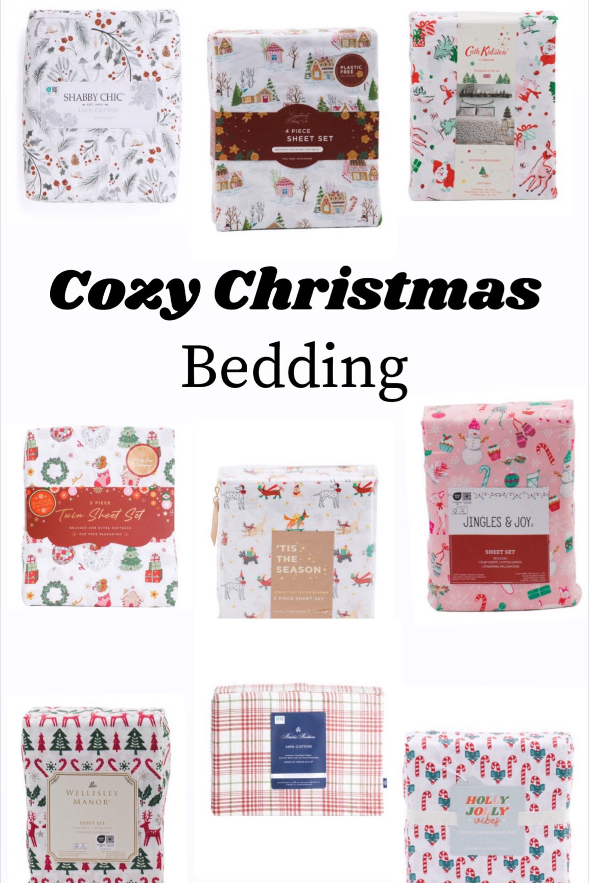 I found the most adorable Christmas bedding collection at TJMaxx! How cute are these? I absolutely love these holiday prints that spread Yuletide cheer while dreaming of sugar plums. This will be my first time decorating my bedrooms and I really need this Hallmark moment in my life right now! Hurry while available. 

#LTKHome #LTKHoliday #LTKGiftGuide