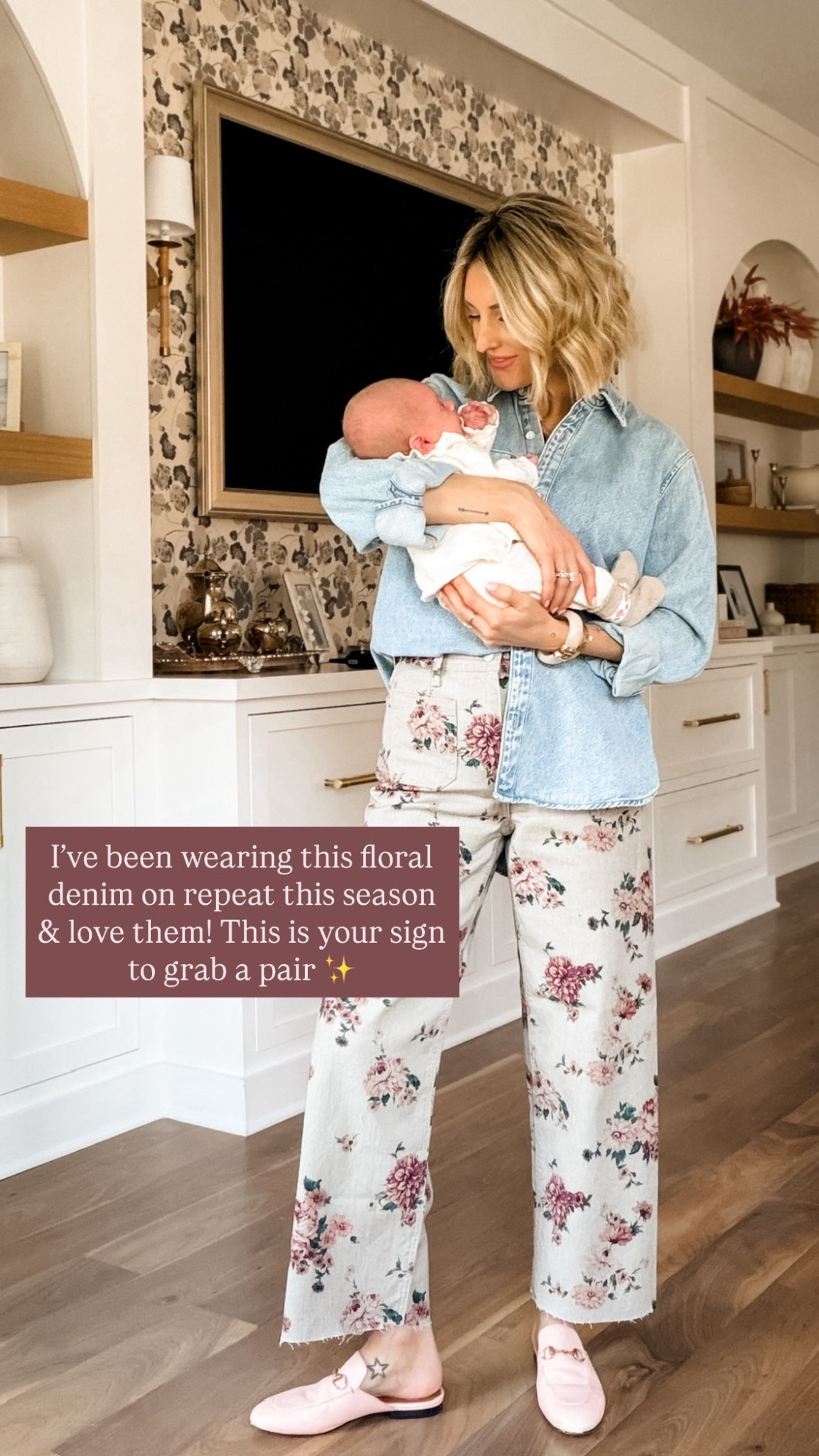 I have been wearing these floral jeans on repeat! My mom even got these! They’re so cute & perfect for spring! Wearing M in shirt & 4 in jeans!

Loverly Grey, spring outfit, floral jeans, floral pants

#LTKSeasonal