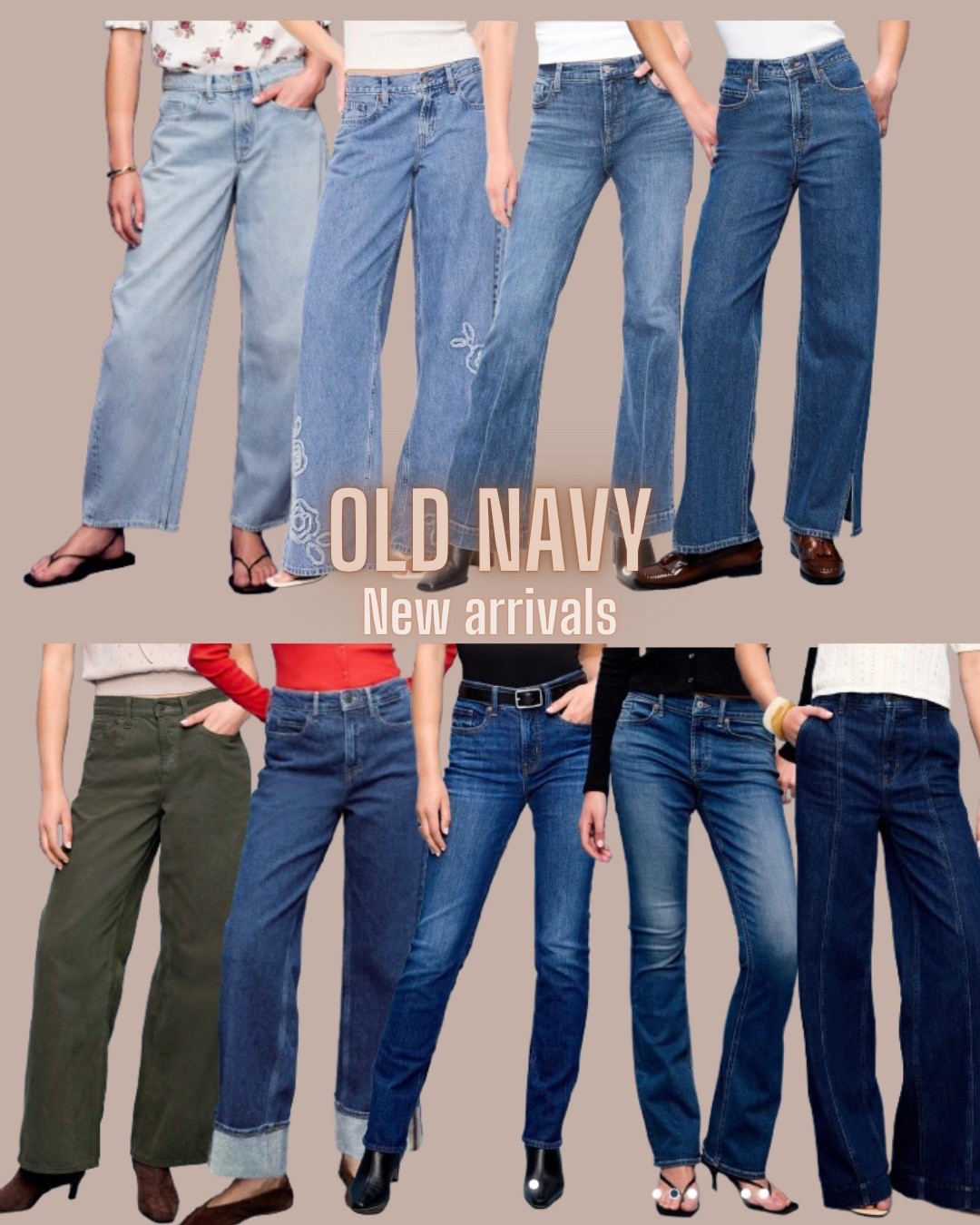 Half off jeans! 
Old navy
Fall denim
Barrel jeans
Wide leg jeans

#LTKSaleAlert