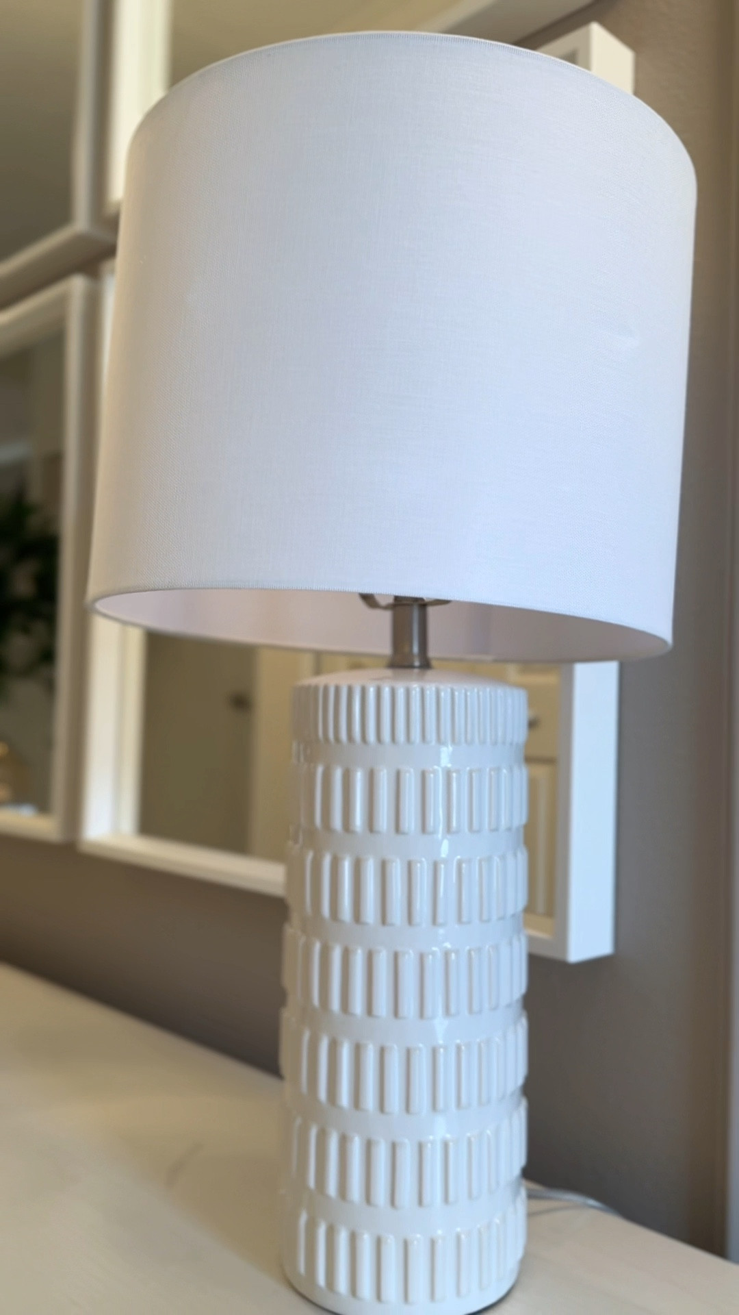 Obsessed with this neutral ceramic lamp from PoKat 🤍 The textured base and soft linen shade give it that perfect farmhouse feel without being too rustic. It’s the ideal size for a nightstand, entry table, or reading nook—and it adds such a cozy, warm glow to the room. A simple way to elevate any space!

ceramic table lamp | farmhouse decor | neutral home style | cozy home vibes | nightstand lamp | modern rustic decor | #FarmhouseStyle #NeutralDecor #AmazonFinds #HomeStyling #TableLamp #HomeDecorLover #CozySpaces #DecorGoals #BudgetFriendlyDecor

#LTKHome #LTKFamily #LTKFindsUnder100