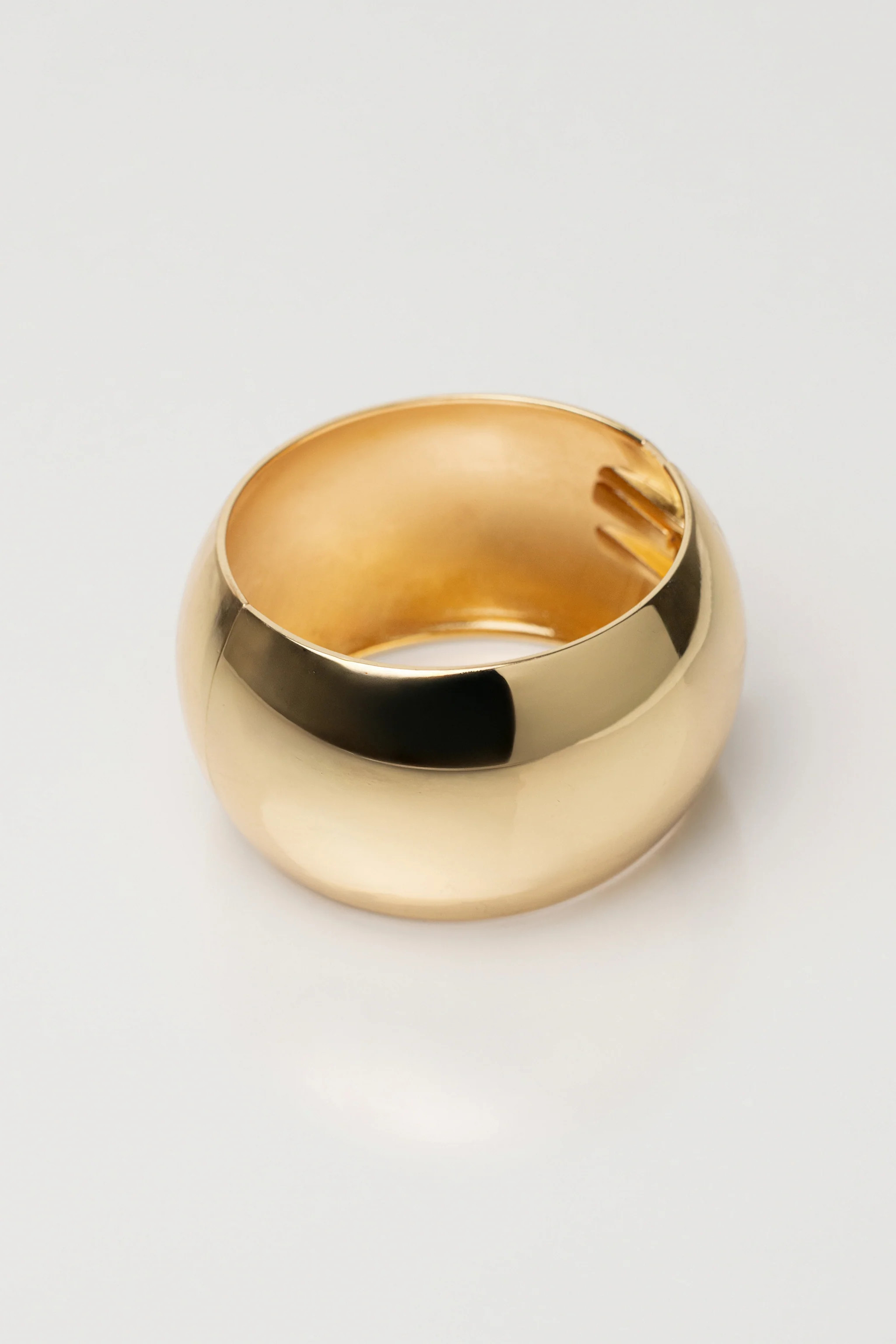 Gold Zena Hinge Bracelet | JLUXLABEL