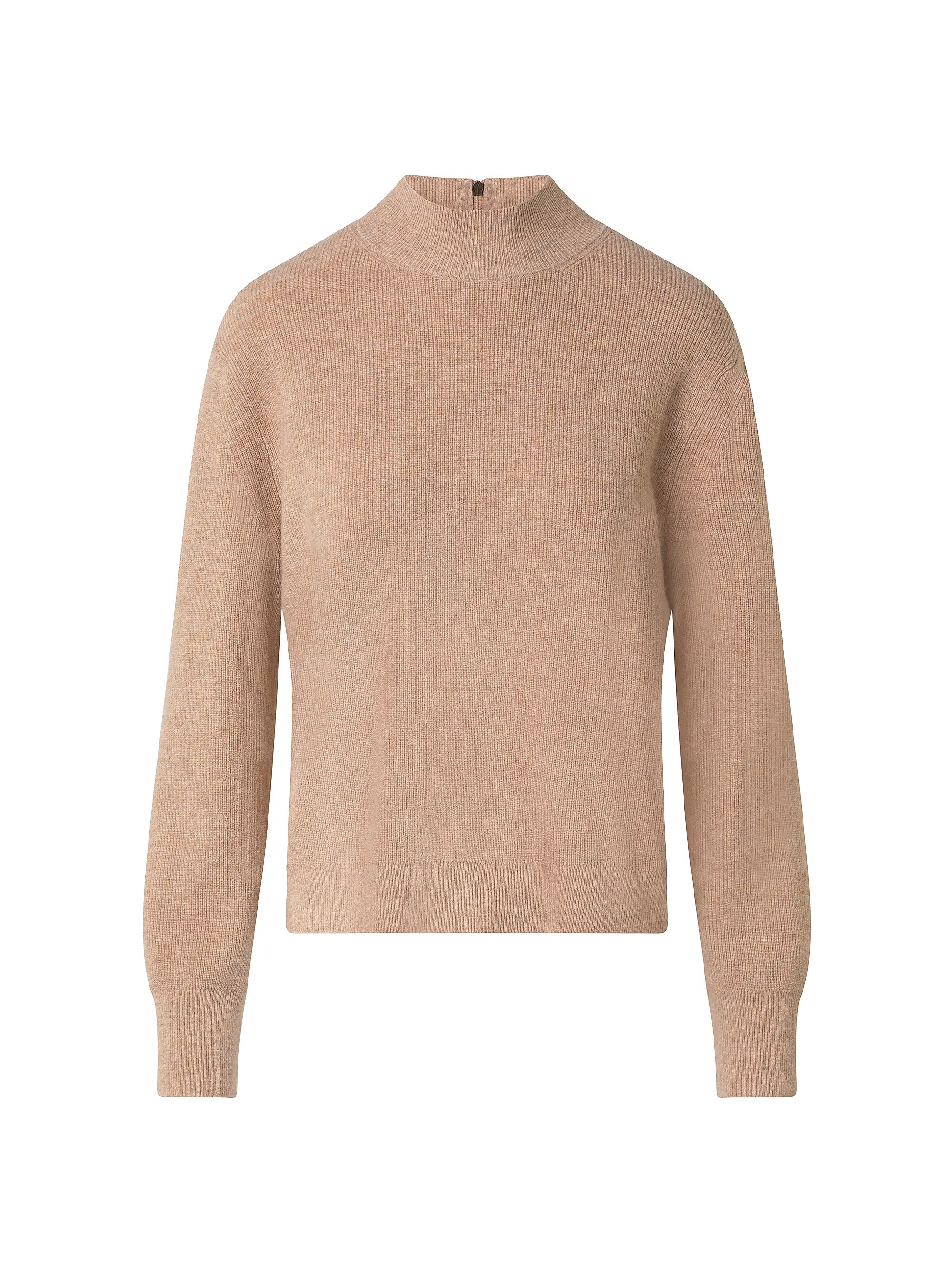 Mock Turtleneck Wool-Cashmere Sweater | Saks Fifth Avenue