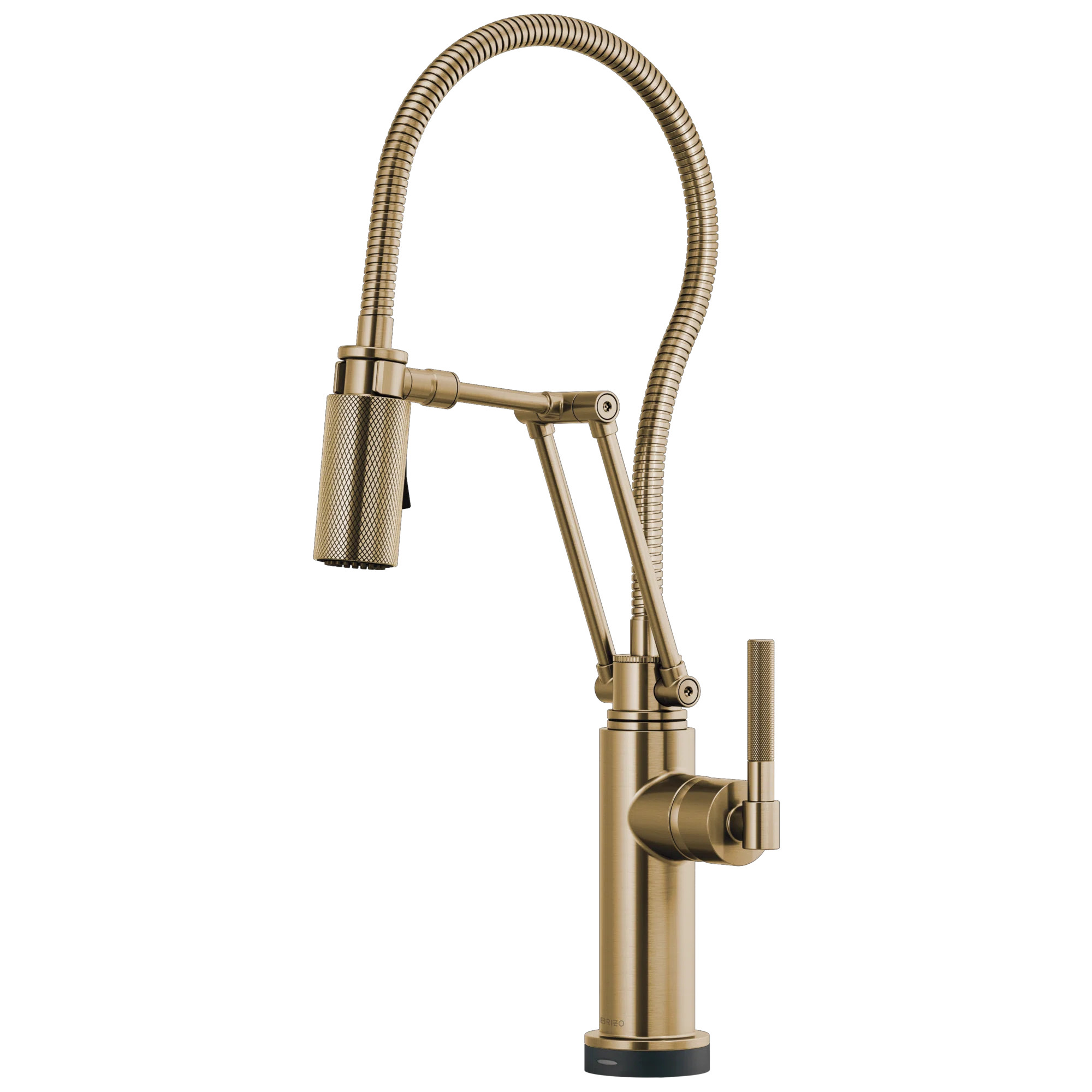 Litze® SmartTouch® Articulating Single Handle Kitchen Faucet with Finished Hose | Perigold