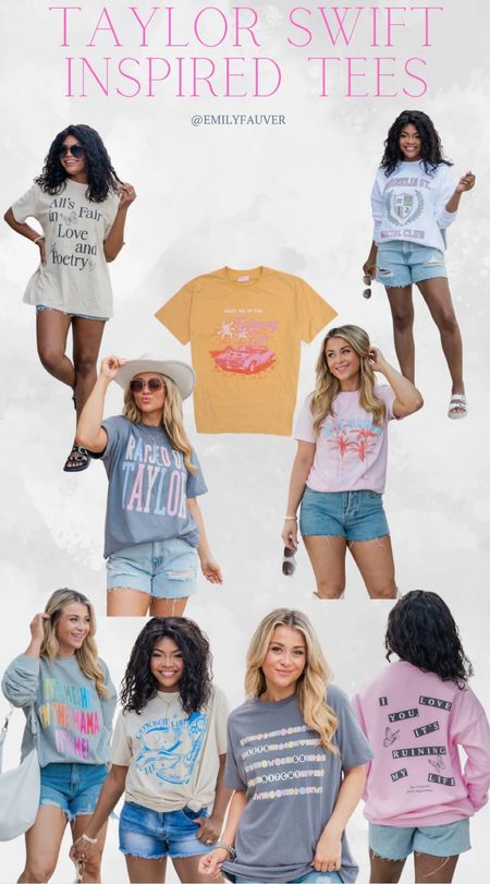 T Swift Inspired Tees ! 