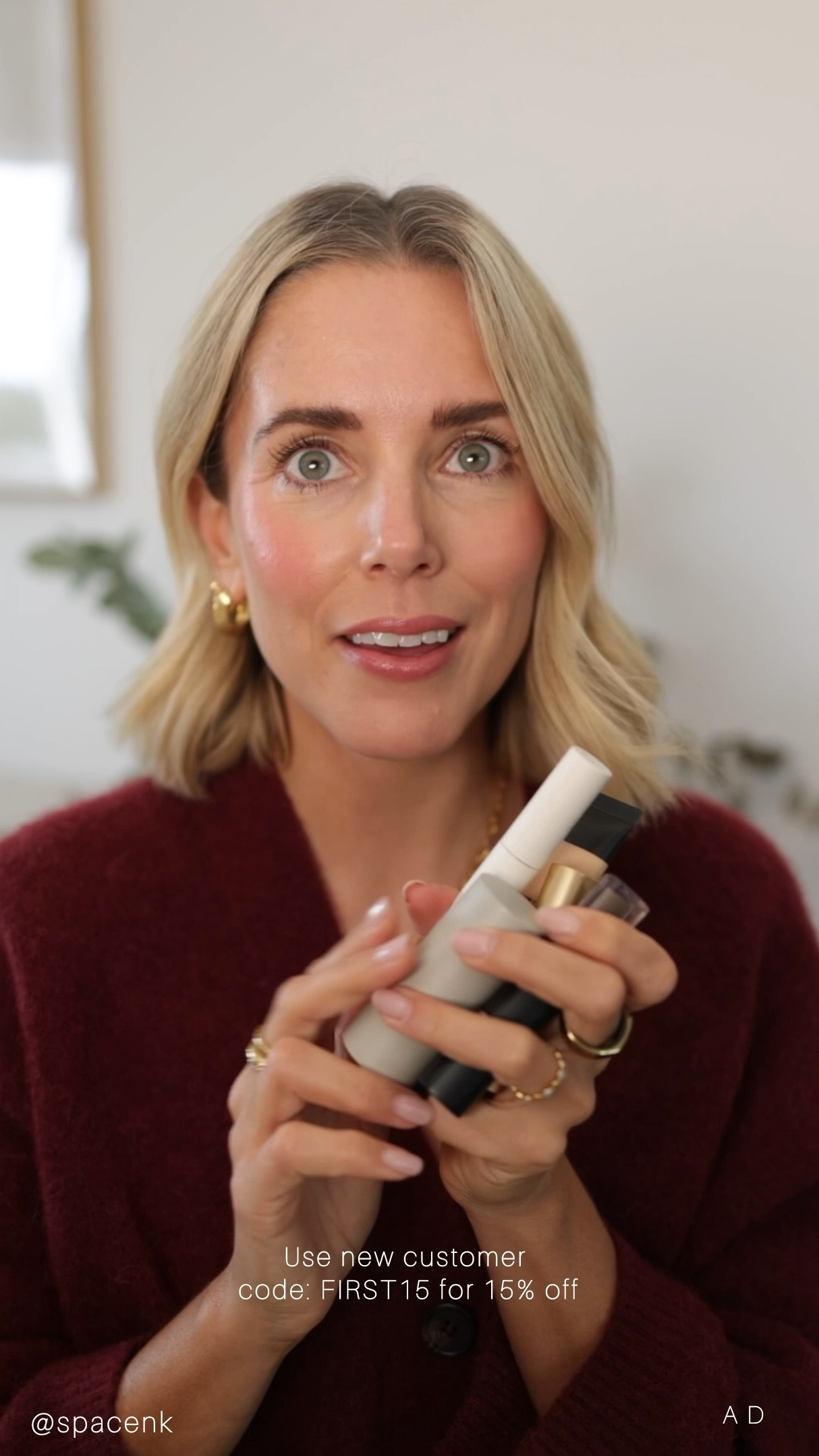 New season makeup from
@spacenk A D - new customer promo code FIRST15 for 15% off. Product shades:
Westman Atelier Baby Cheeks in Petal
Anastasia Brow gel in Light Brown
Vieve Skin Nova Complexion balm in shade 210
Ilia mascara black
Lisa Eldridge Lip in shade Epanoui

Autumn makeup. New makeup. Cream blush. Skin tint. Space nk. Brow gel 

#LTKuk #LTKbeauty #LTKeurope