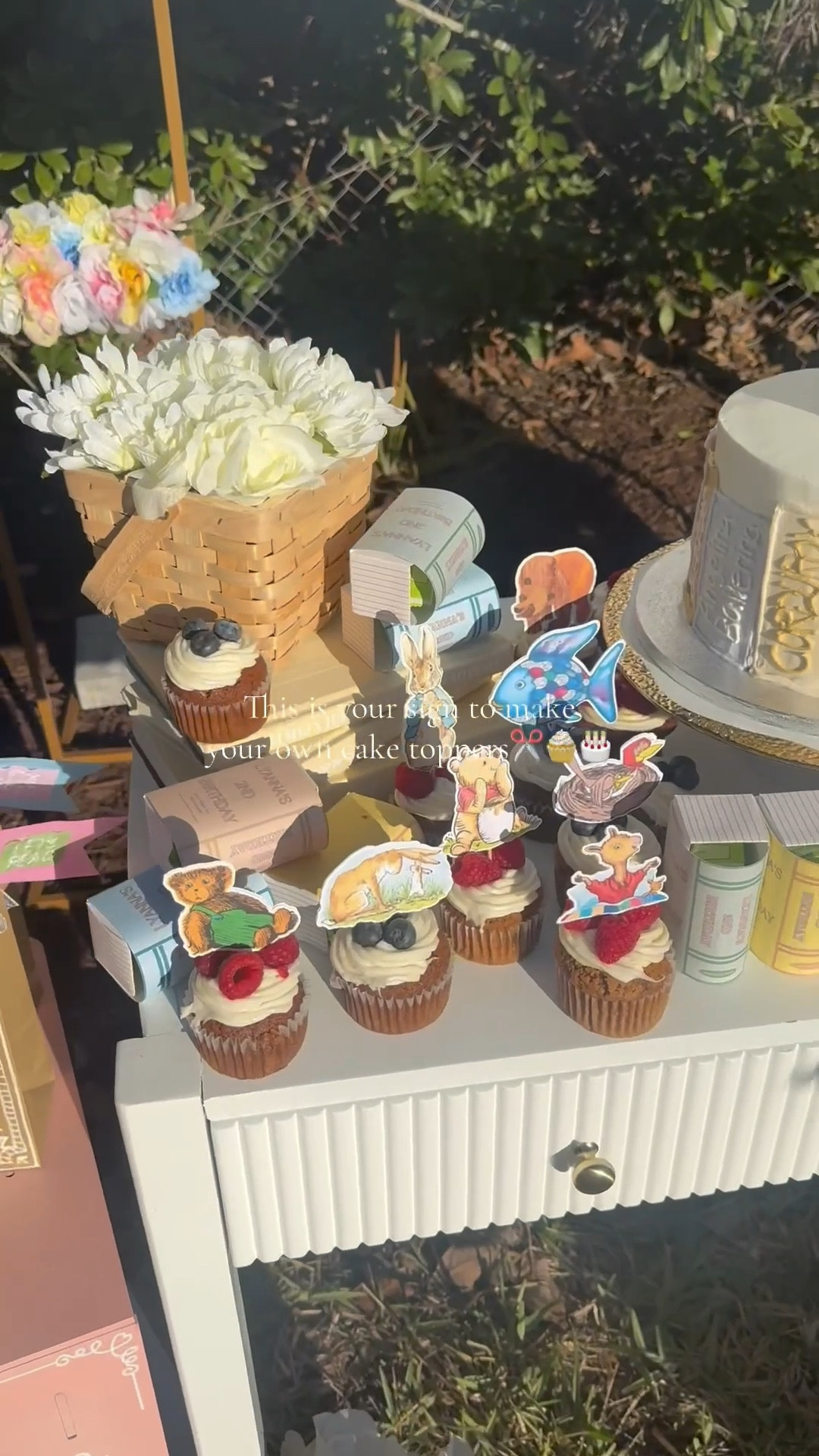 This is your sign to make your own cake toppers! ✂️✨ No Cricut? No problem!

Just:
1️⃣ Print your image twice on cardstock (flip one of them).
2️⃣ Cut them out.
3️⃣ Glue together with a toothpick in the middle.

That’s it! So simple, so cute, and way cheaper than buying custom ones. Try it for your next party! 



#LTKParties #LTKKids #LTKFamily