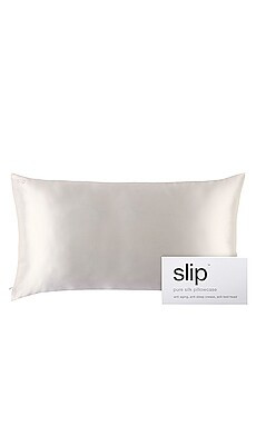 slip King Pure Silk Pillowcase in White from Revolve.com | Revolve Clothing (Global)
