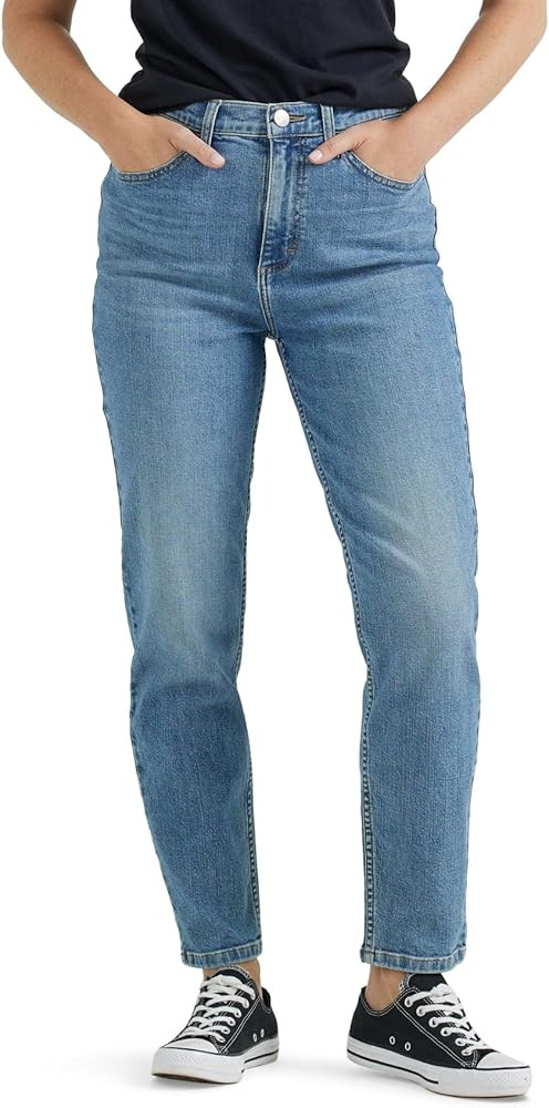 Lee Womens Legendary High Rise Mom Jean | Amazon (US)