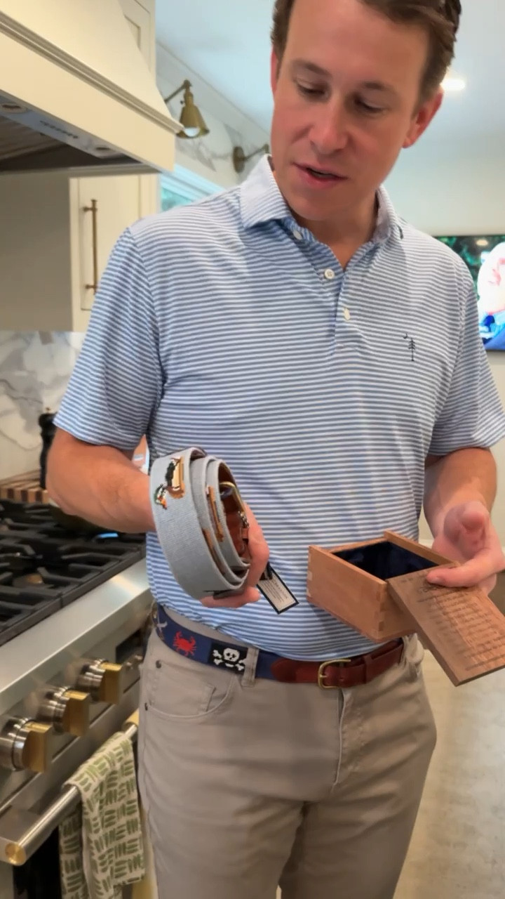 Tommy’s reaction to his Smathers & Branson needlepoint belt! He obviously loves it! They aren’t on ltk so I’ll link some similar 

#LTKMens #LTKStyleTip
