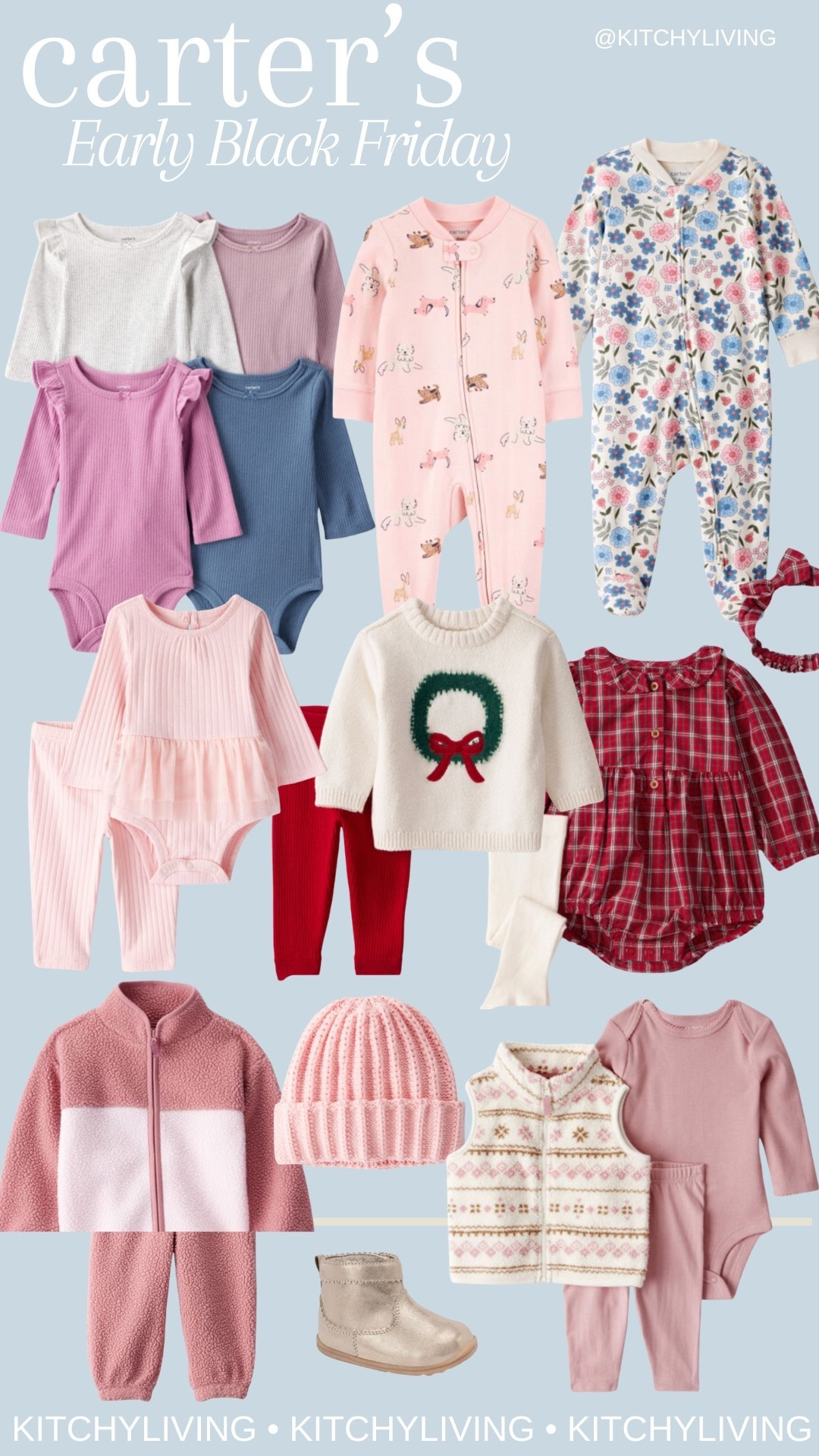Early Black Friday DEALS at Carter’s  are LIVE! Save up to 60% off clothing for Baby #earlyblackfriday #holidaydeals #carters #babysale 

#LTKBump #LTKBaby #LTKKids