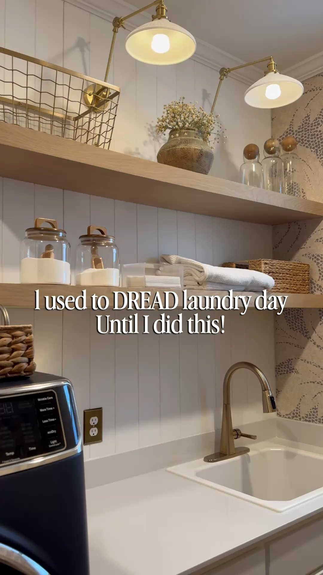 Laundry room, wood shelves, laundry room organizing, wall hangers, home decorr

#LTKdayinmylife #LTKmomlife #LTKHome