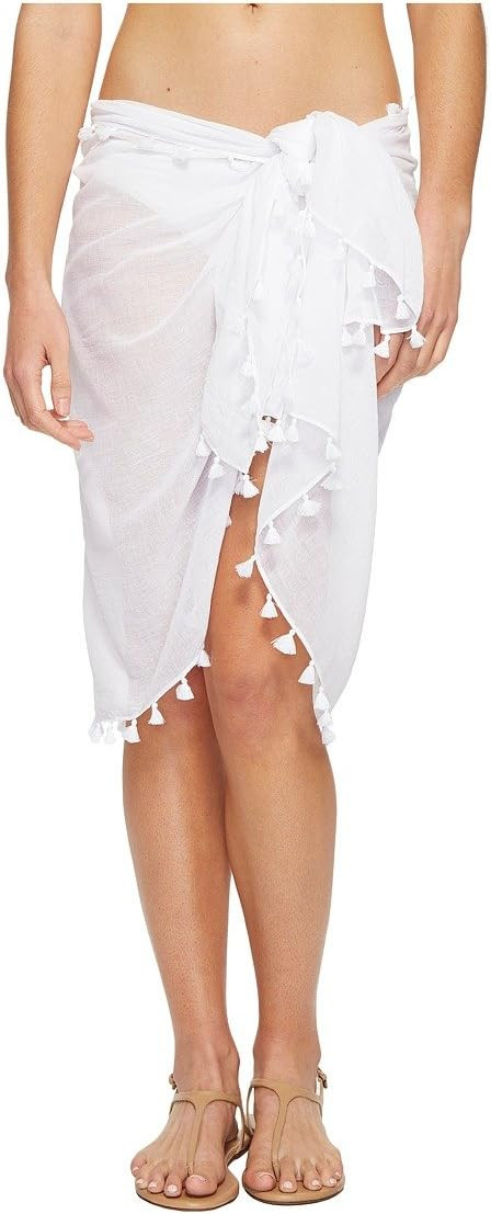 Seafolly Womens Beach Basics Cotton Gauze Sarong Swimsuit Cover Up | Amazon (US)
