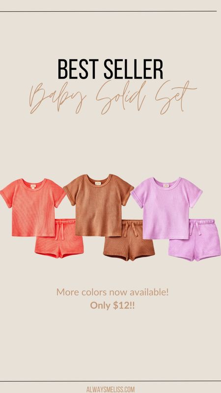 Love these sets for summer. I have the purple for Brooklyn! Great Target find under $15!

Baby Girl Outfits
Target Clothing
Baby Clothes

#LTKFindsUnder50 #LTKSeasonal #LTKBaby
