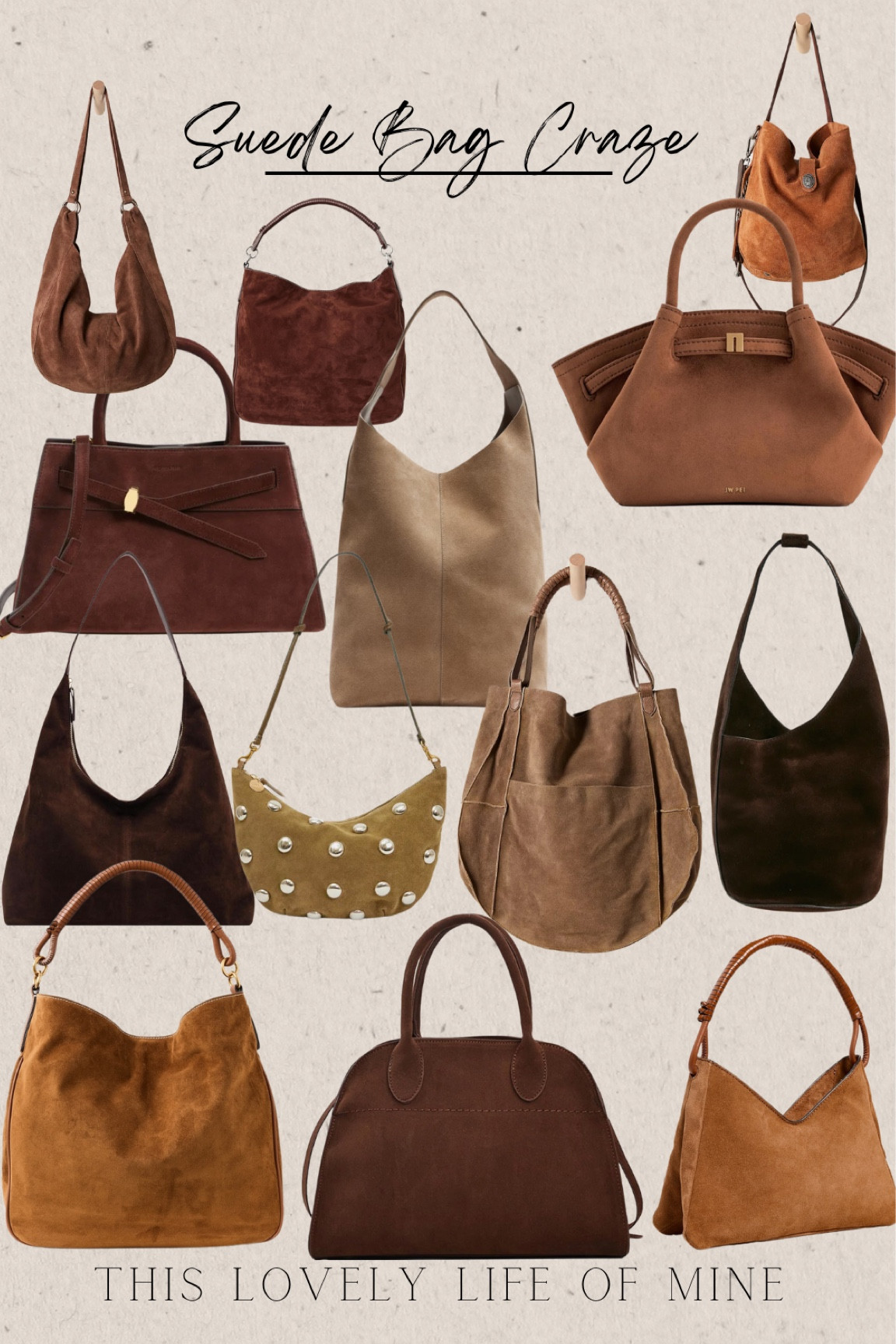 Suede bags of all price ranges 

#LTKSeasonal #LTKItBag #LTKStyleTip