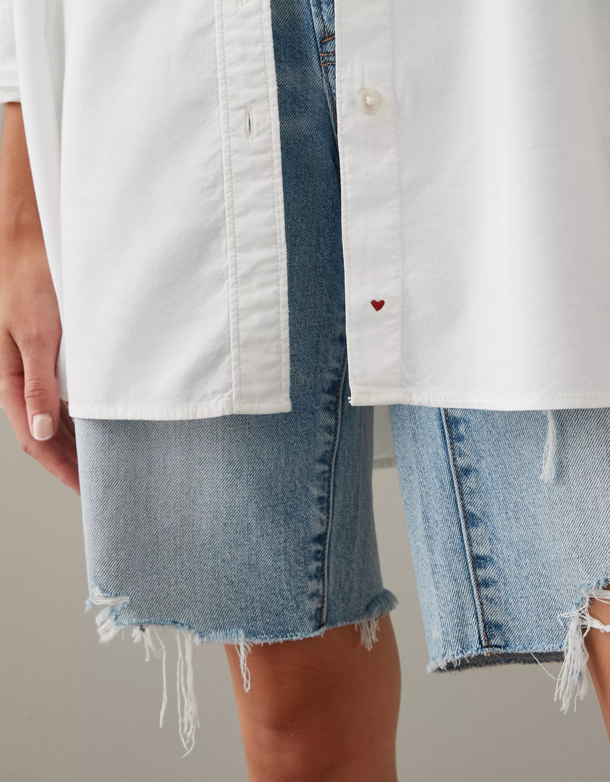 AE Go Big Oversized Shirt | American Eagle Outfitters (US & CA)