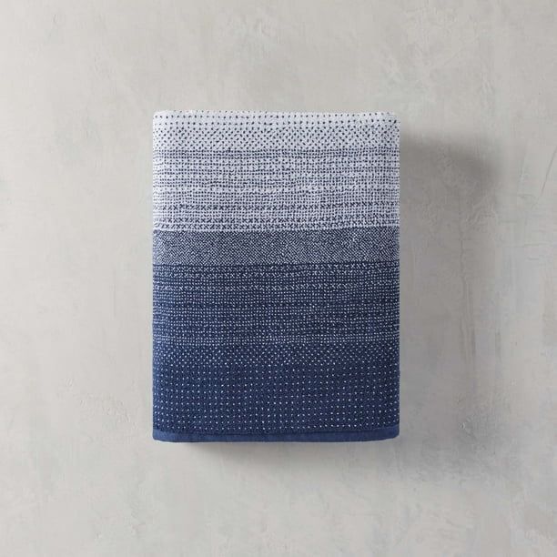 Blue Admiral Heathered Bath, Better Homes & Gardens Signature Soft Towel Collection - Walmart.com | Walmart (US)