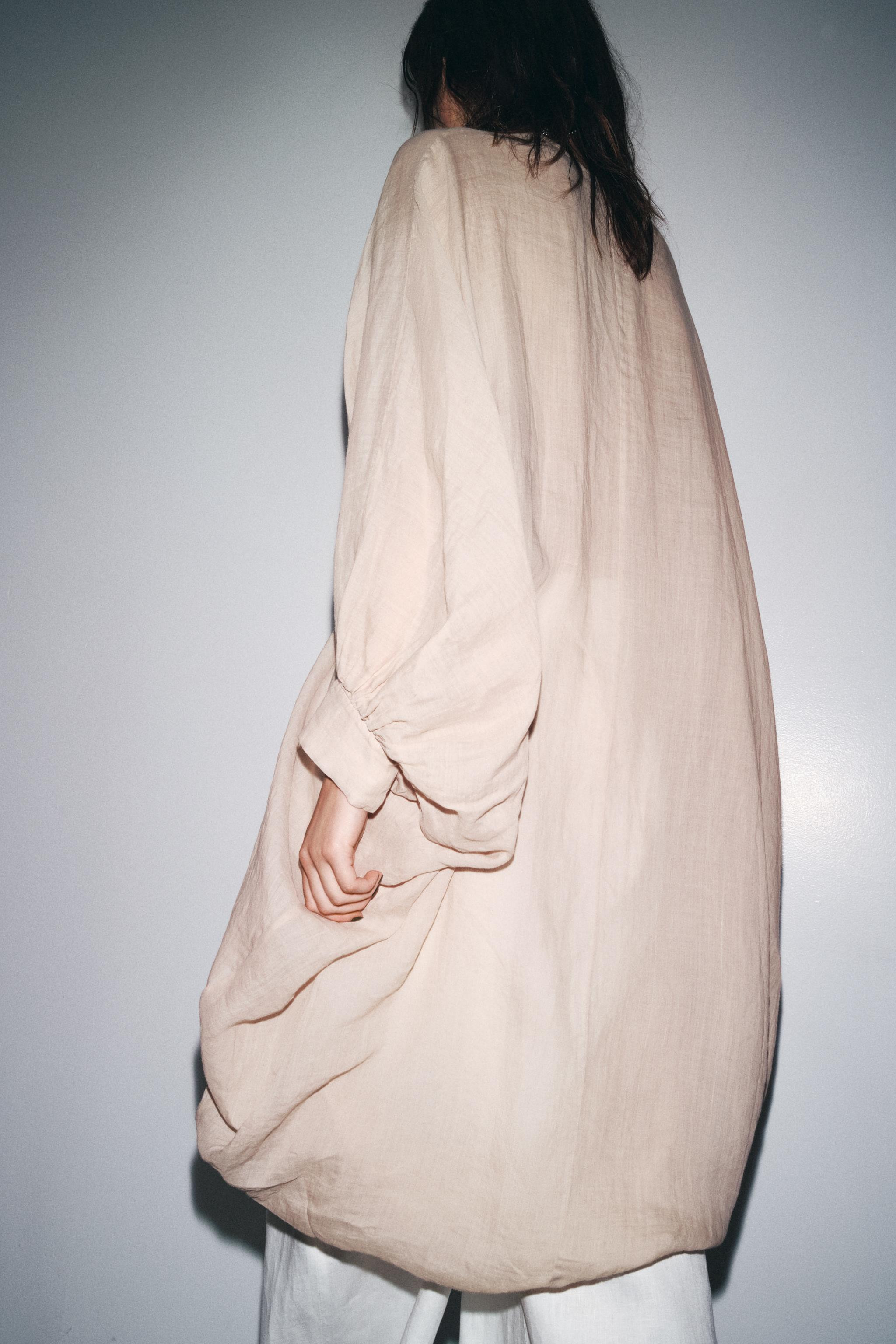 ZW COLLECTION LONG RAMIE TOP | Zara US