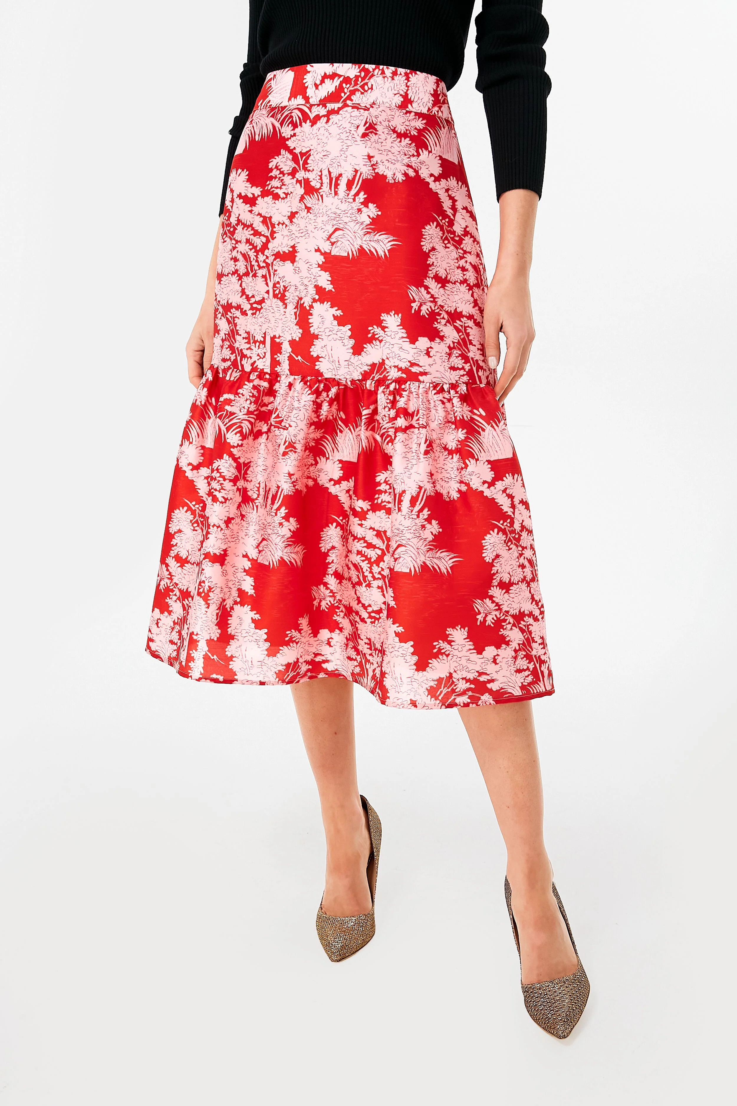 Scarlet Toile Emilie Skirt | Tuckernuck (US)