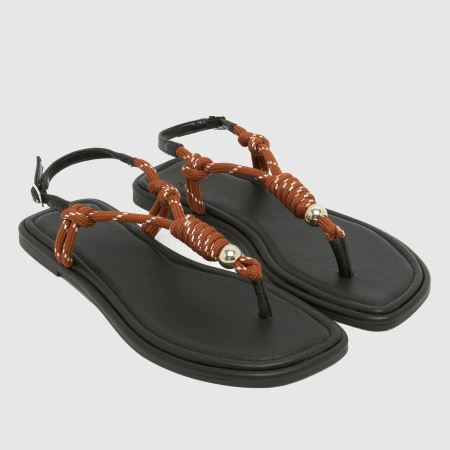 Womens Brown schuh Talisha Rope Sandals | schuh | Schuh