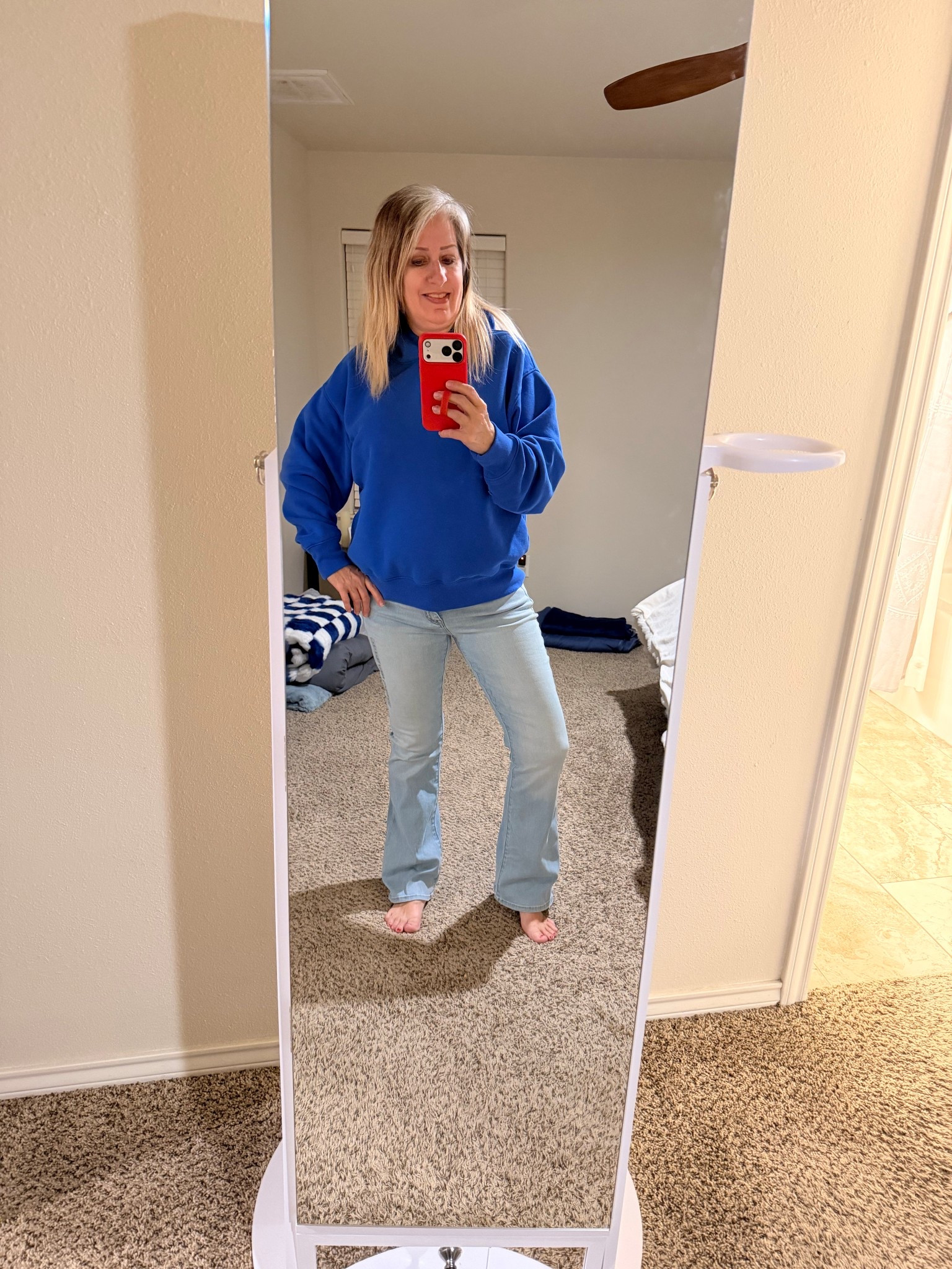 Oversized Luxe Sweatshirt hoodie I am wearing a size small 

#LTKOver40 #LTKSaleAlert #LTKSeasonal