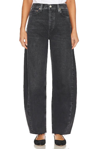 Luna Pieced Wide Leg Jeans | Revolve Clothing (Global)