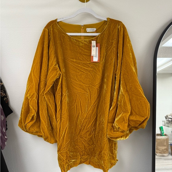 RHODE Mango Velvet Dress | Poshmark